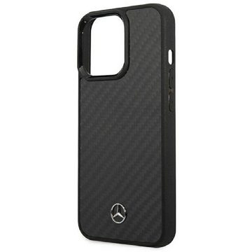 Mercedes Handyhülle Case iPhone 13 Pro Max Carbon Optik schwarz