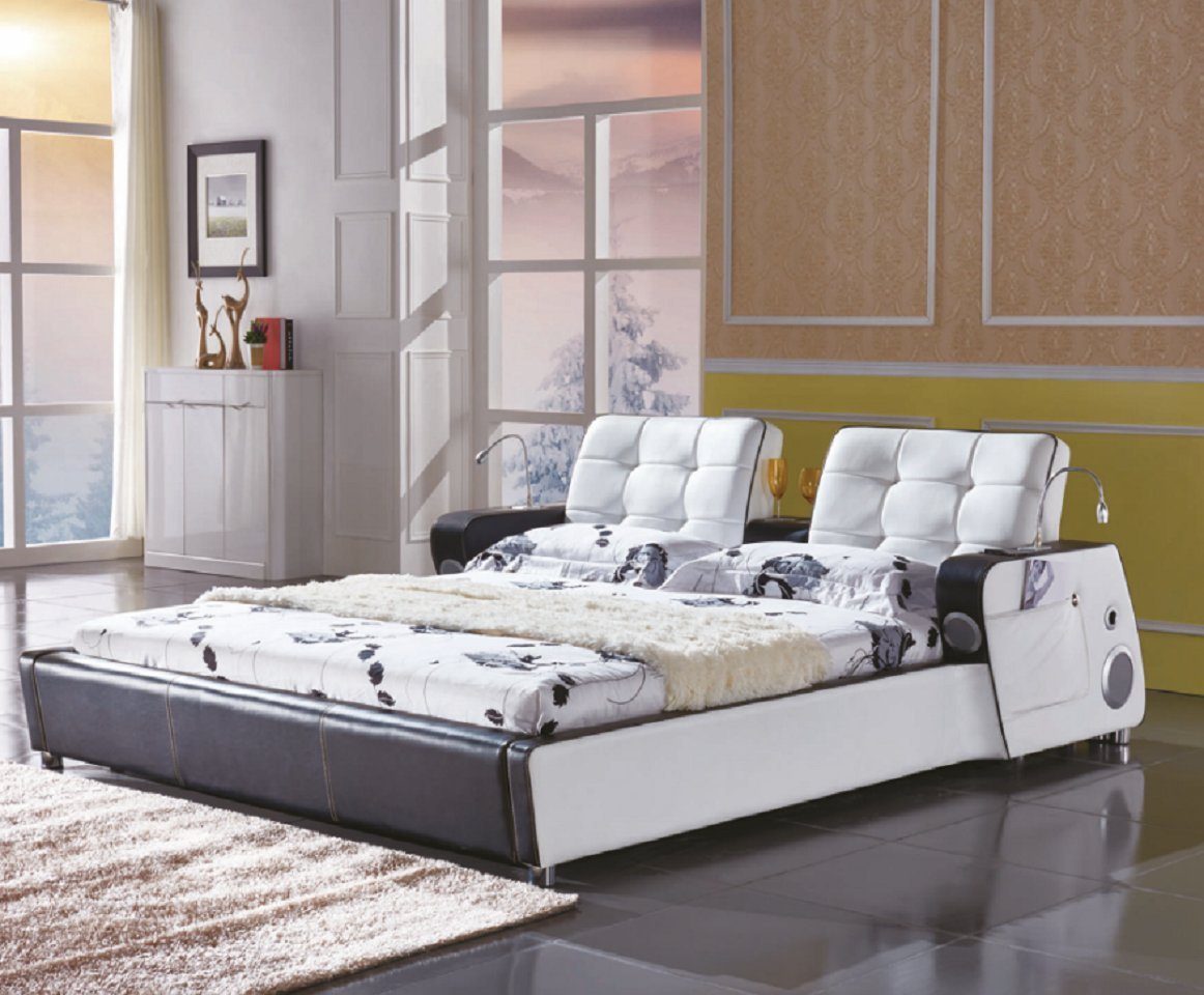 JVmoebel Bett Multifunktion (1-tlg., Doppelbetten Bett), Bett Made Modernes 180x200cm Europe in Bettgestell