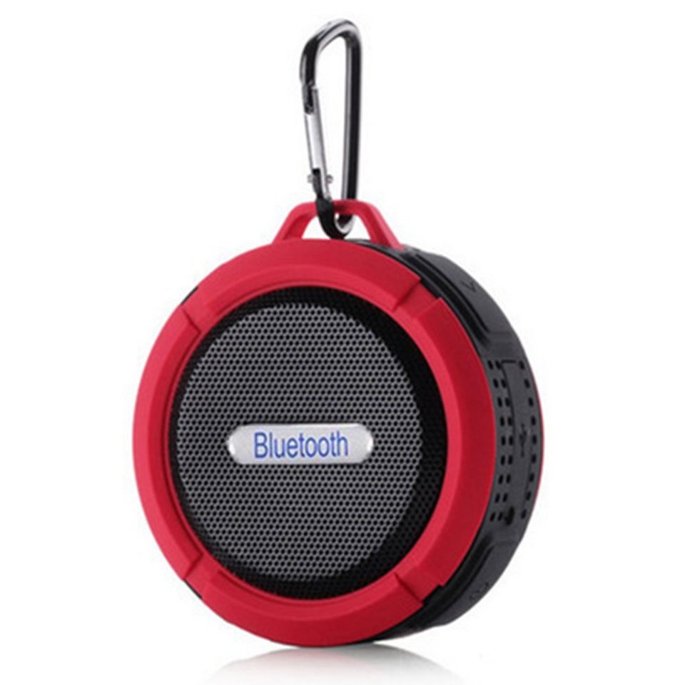 GelldG Bluetooth Lautsprecher IP65 wasserdichte Dusche Lautsprecher  Bluetooth-Lautsprecher