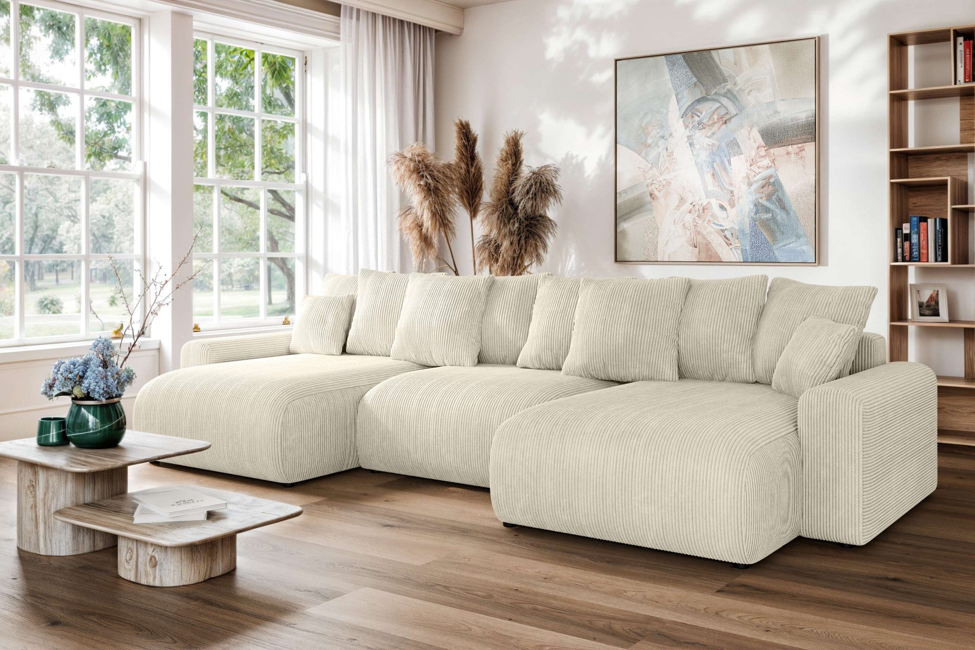 Home affaire Wohnlandschaft LAKESIDE mit Bettfunktion günstig online kaufen