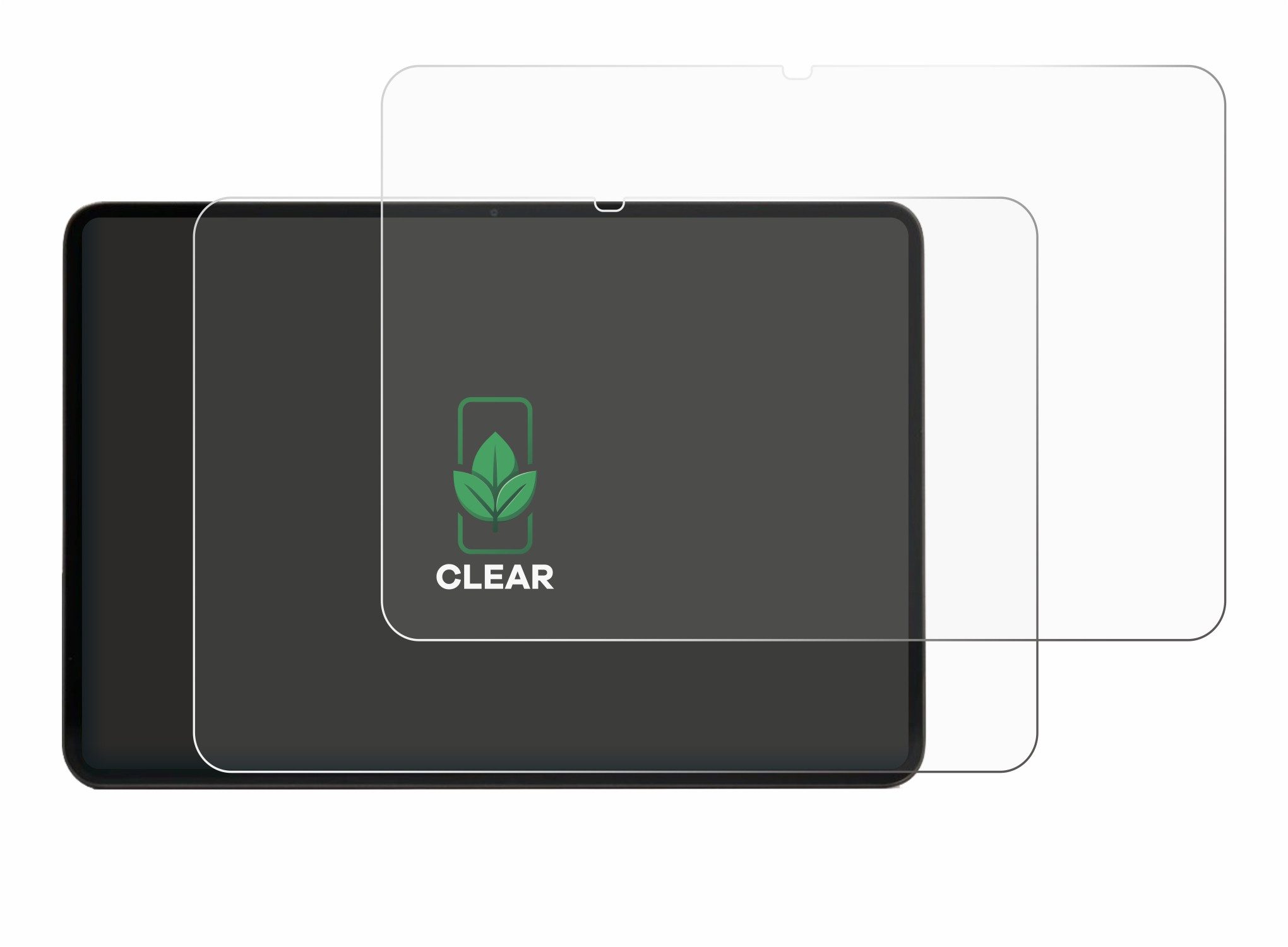 ScreenLeaf Displayschutzfolie Schutzfolie für RedMagic Gaming Tablet 5 Pro, 2 Stück, nachhaltiger Displayschutz Schutz Folie Klar Transparent
