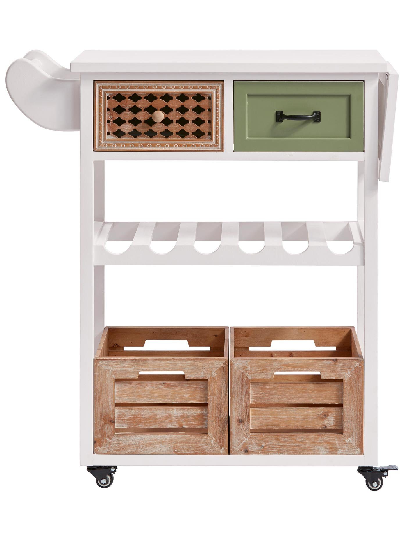 heine home Küchenwagen, (1 St), Küchenmöbel im Landhaus-Stil online kaufen  | OTTO