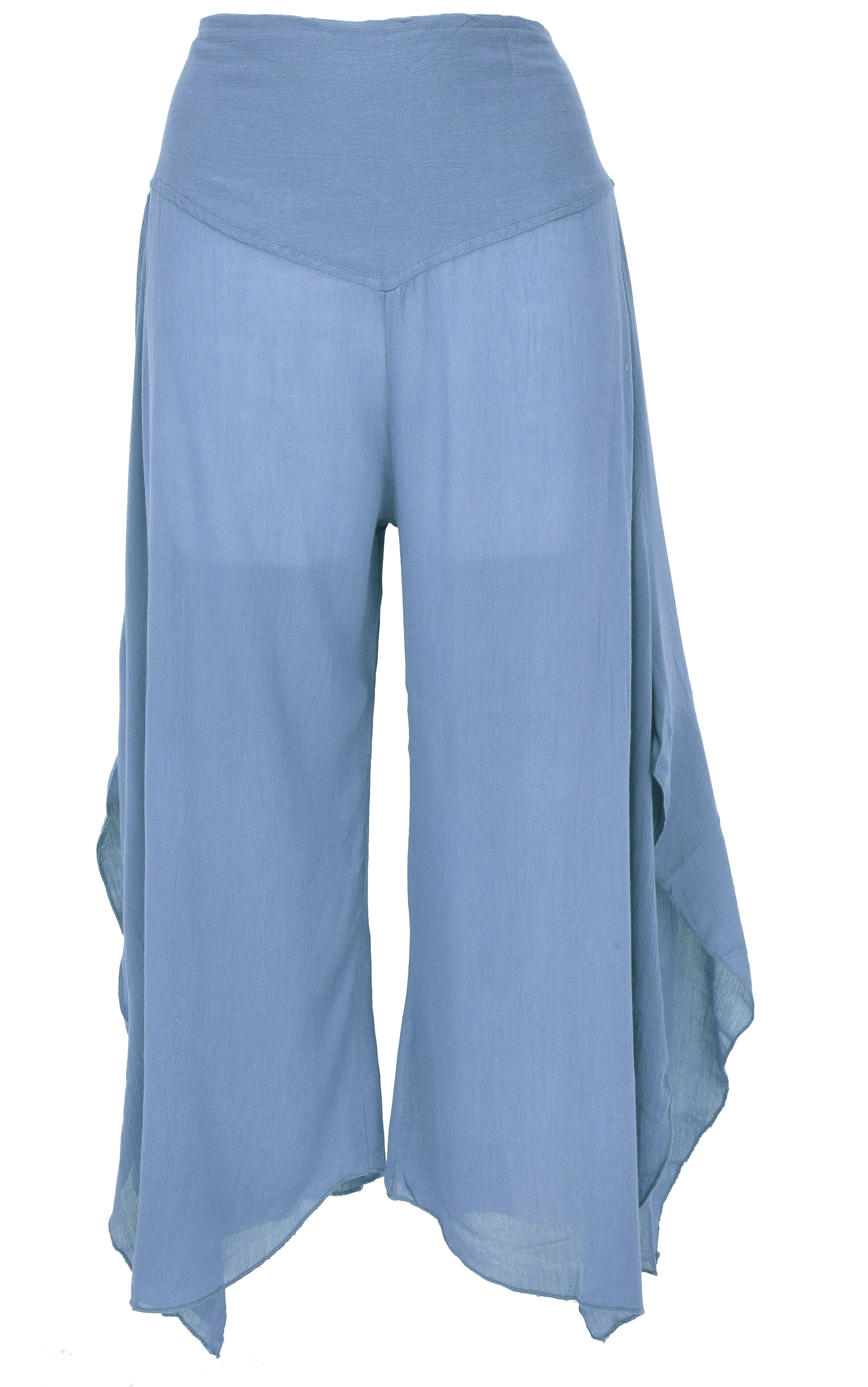 Guru-Shop Relaxhose Palazzohose, weite Boho Sommerhose, weiter.. alternativ günstig online kaufen