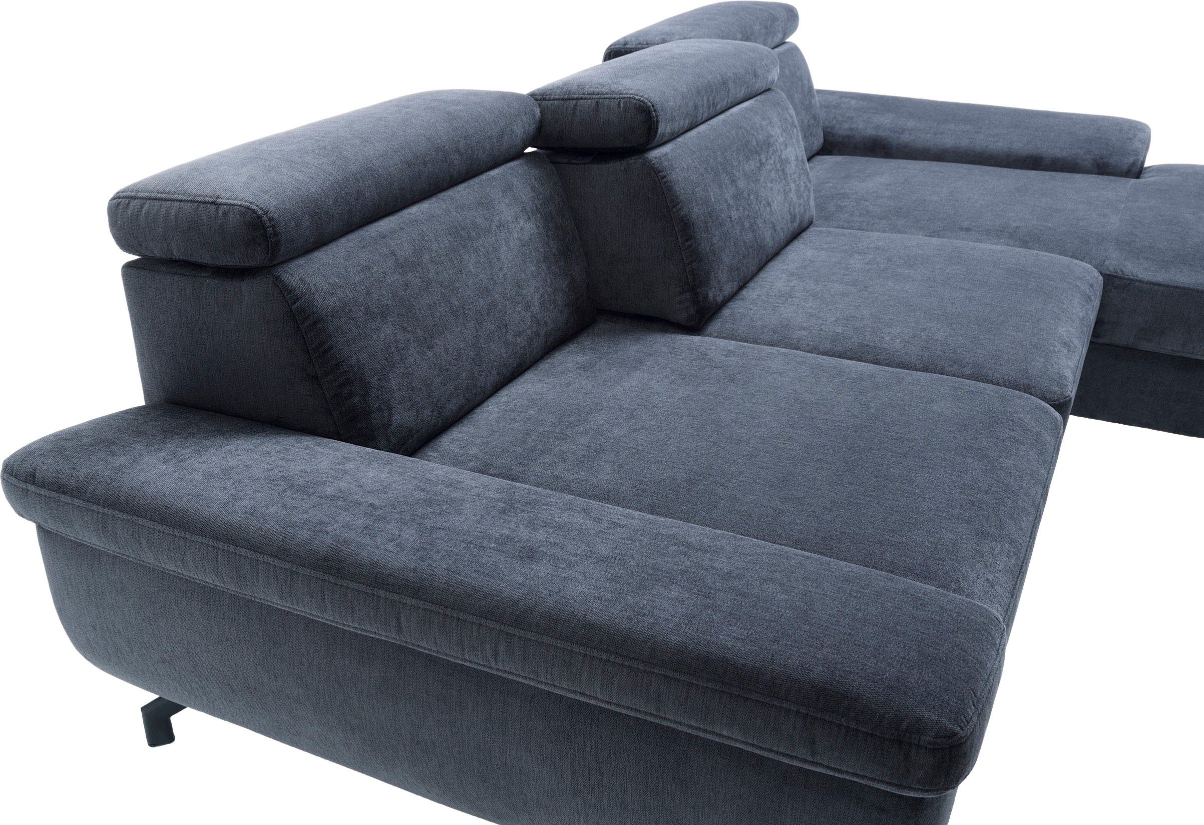 TRENDMANUFAKTUR Ecksofa Rima, mit Bettfunktion, Bettkasten ...