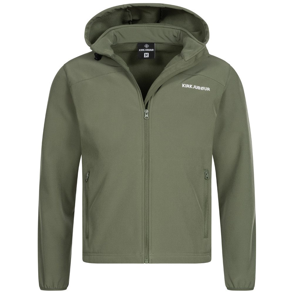 KIRKJUBOUR Softshelljacke "Hestur" Wasserdicht bis 10.000 mm Wassersäule