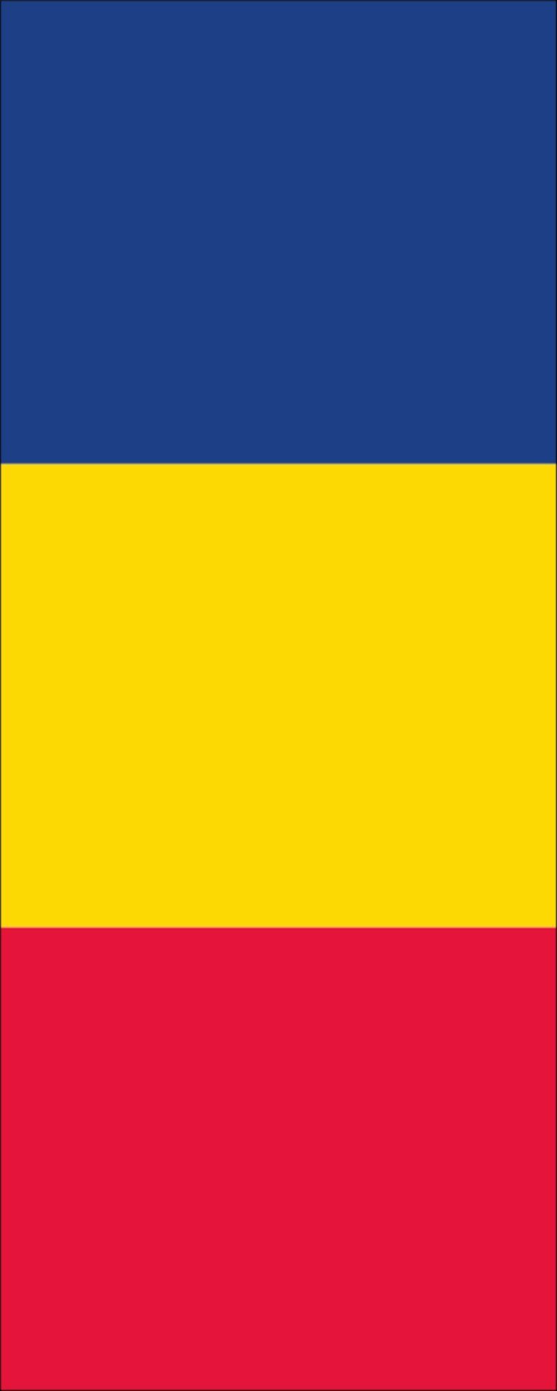 flaggenmeer Flagge Rumänien 160 g/m² Hochformat
