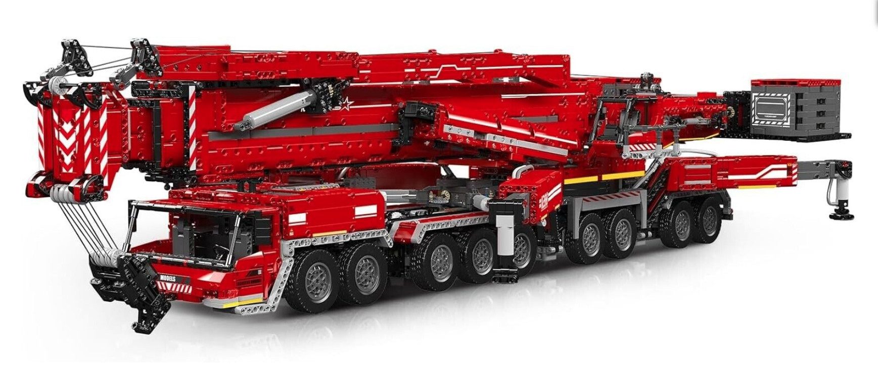 Mould King 17008 Lieboherr LTM11200 rot Konstruktions-Spielset, (8506 St) – Bild 2 von 3