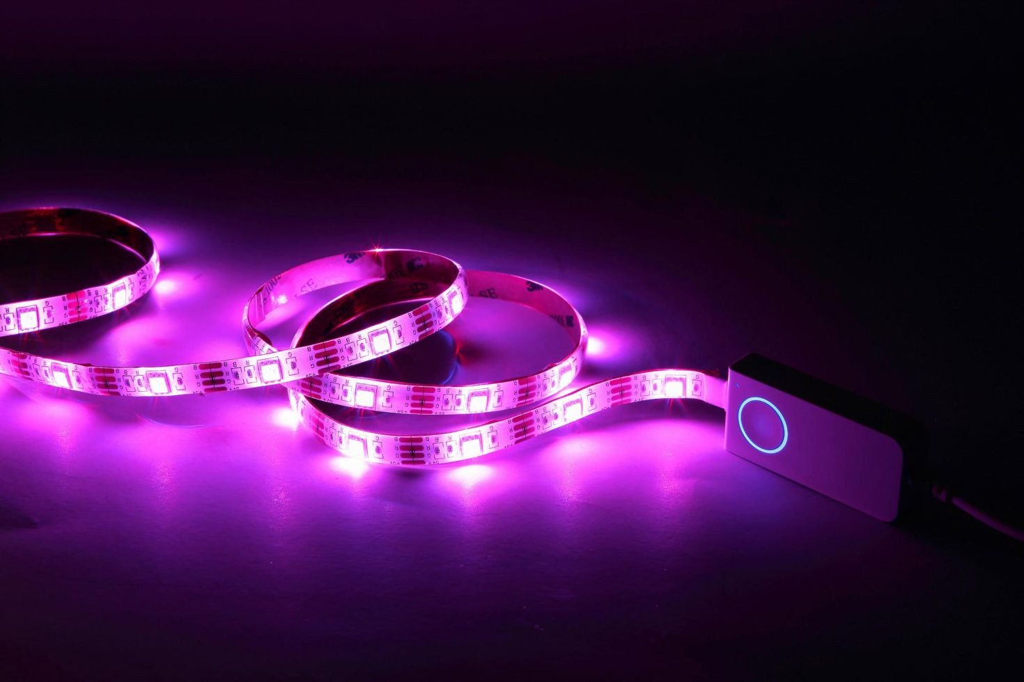MegaLight MegaLight Smart LED Stripe Tuya USB RGB 2m 2 m RGB Smart-Home-Station, Dimmbar ohne Bewegungsmelder