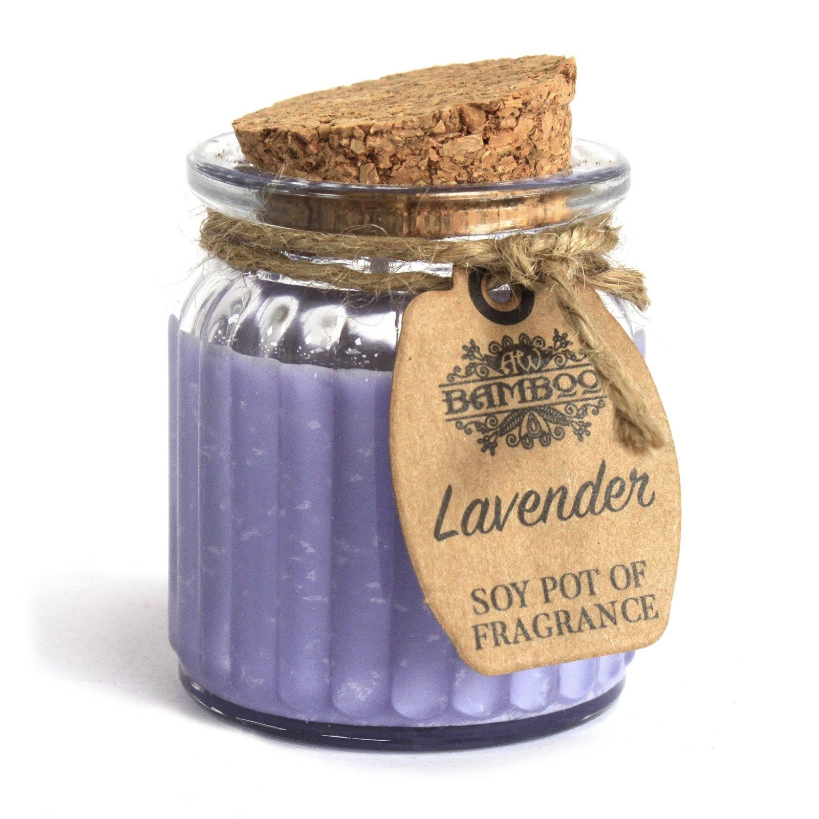 Bali-Homedecor Подсвечник Lavendel - Sojakerzen im Glas