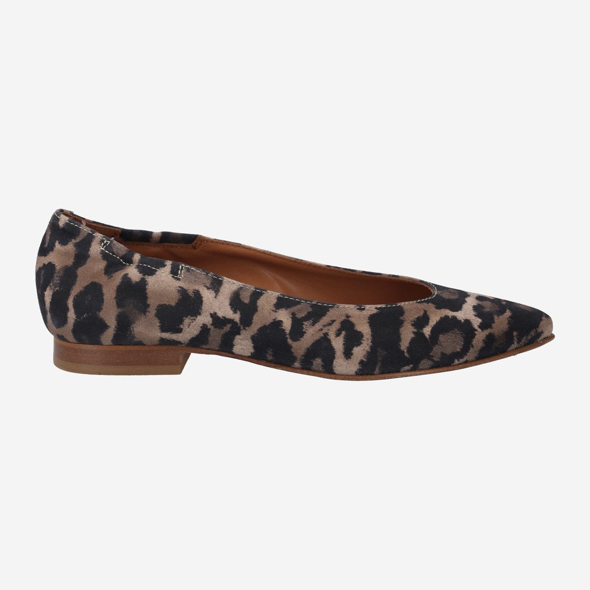 Maripé Drusilla V.4 Jacquard Kid Sahara, Ballerina in Braun für Damen Ballerina