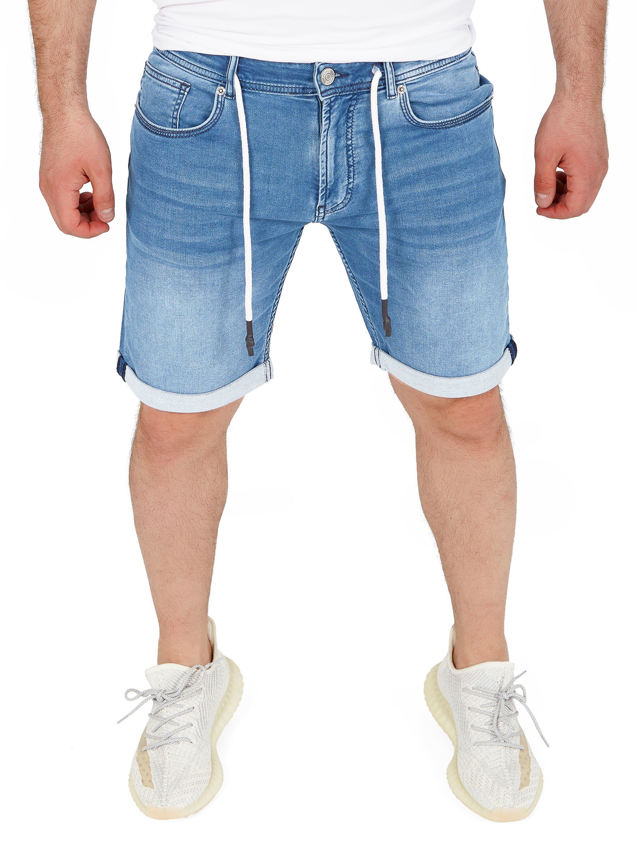 Yazubi Jeansshorts Henry lässige Sweatshorts mit günstig online kaufen