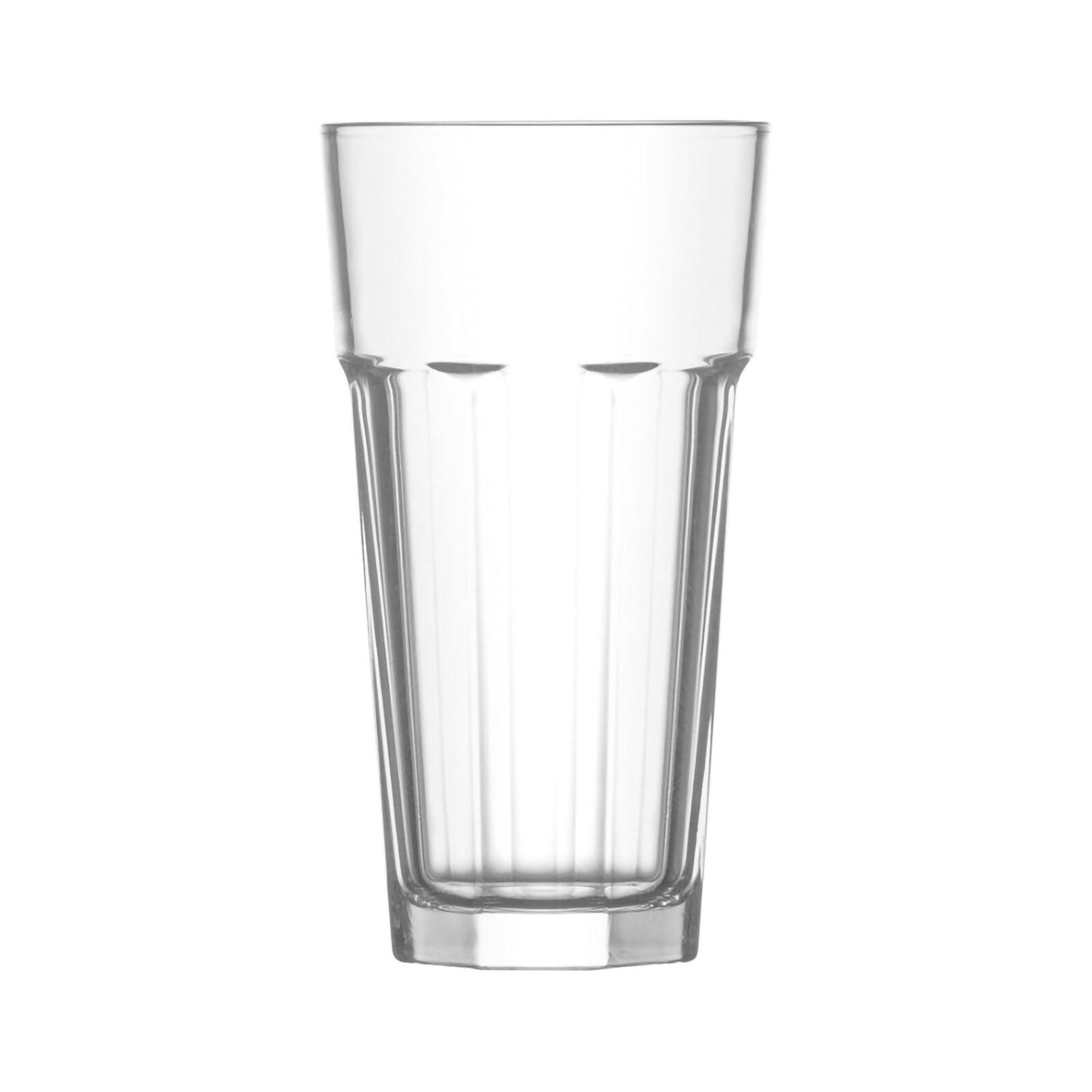 LAV Glas Gläser-Set 6 teilig Serie ARAS 360 ml, Wasserglas, Trinkglas bruchfest, Glas