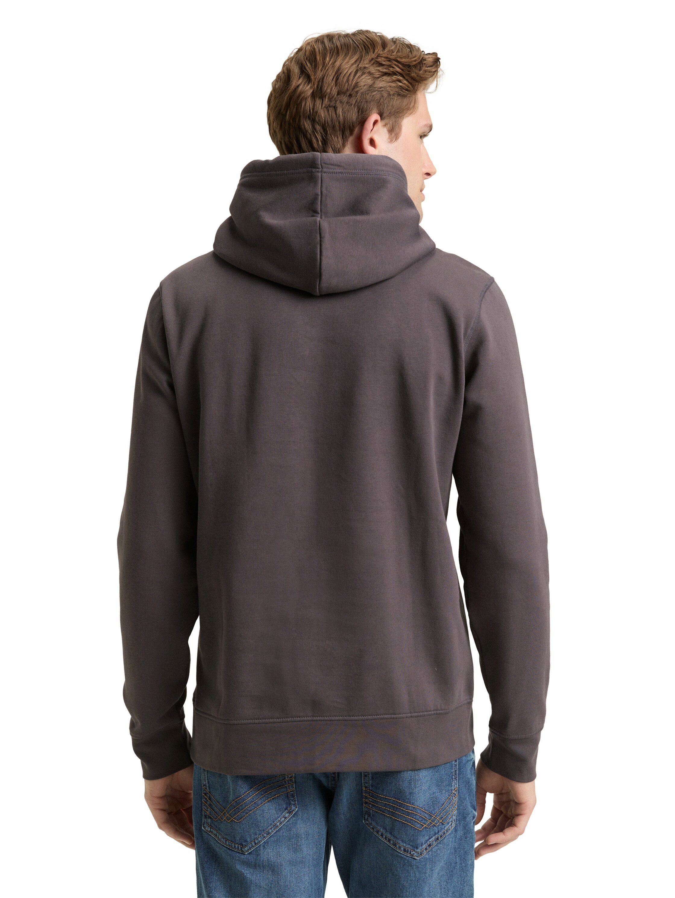 TOM TAILOR Hoodie mit Logo Stickerei