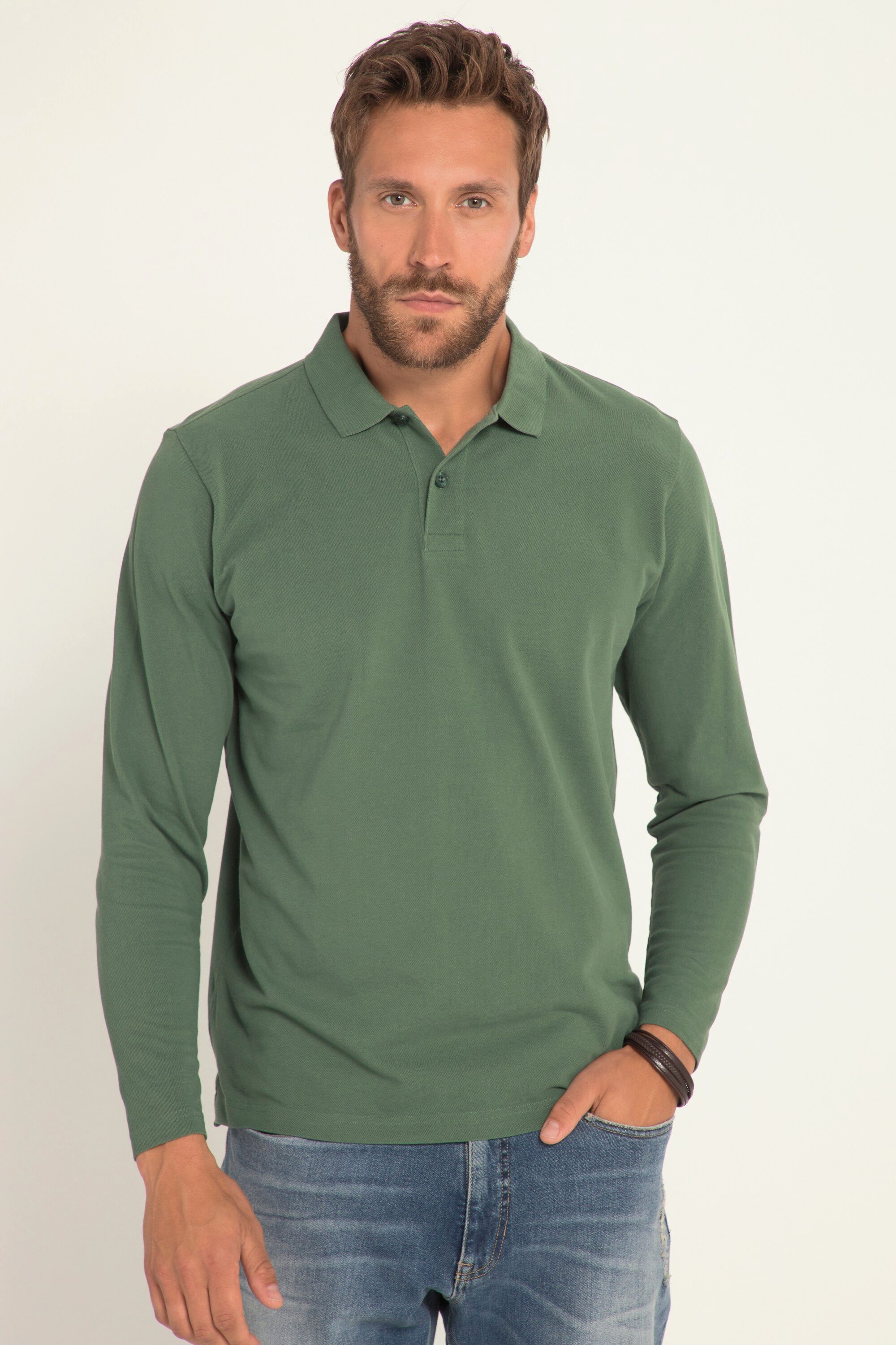 JP1880 Poloshirt JP1880 Poloshirt Basic Langarm Piqué bis 8 XL günstig online kaufen