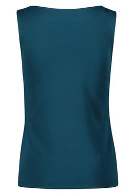 Zero T-Shirt mit U-Boot Ausschnitt (1-tlg) Plain/ohne Details