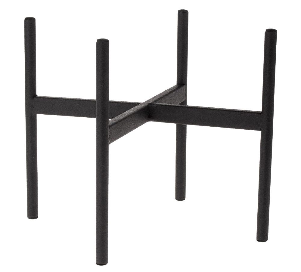 matches21 HOME & HOBBY Blumentopf Blumenständer Pflanzenständer 4 Füße Metall Ø 18x15 cm (1 St). € 10,99