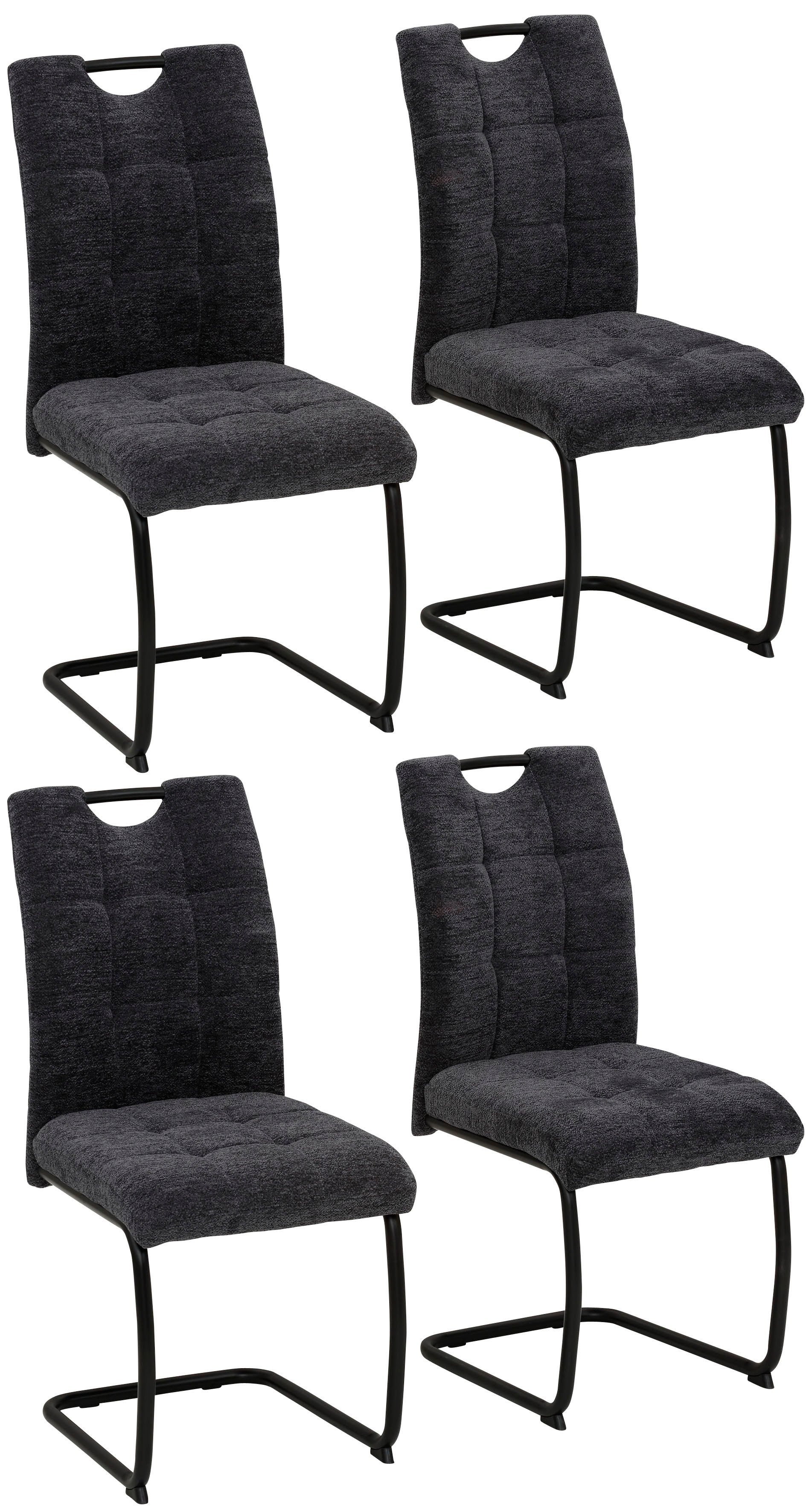 HELA Freischwinger LEONA Esszimmerstuhl (Set, 4 St), Küchenstuhl, für den E günstig online kaufen