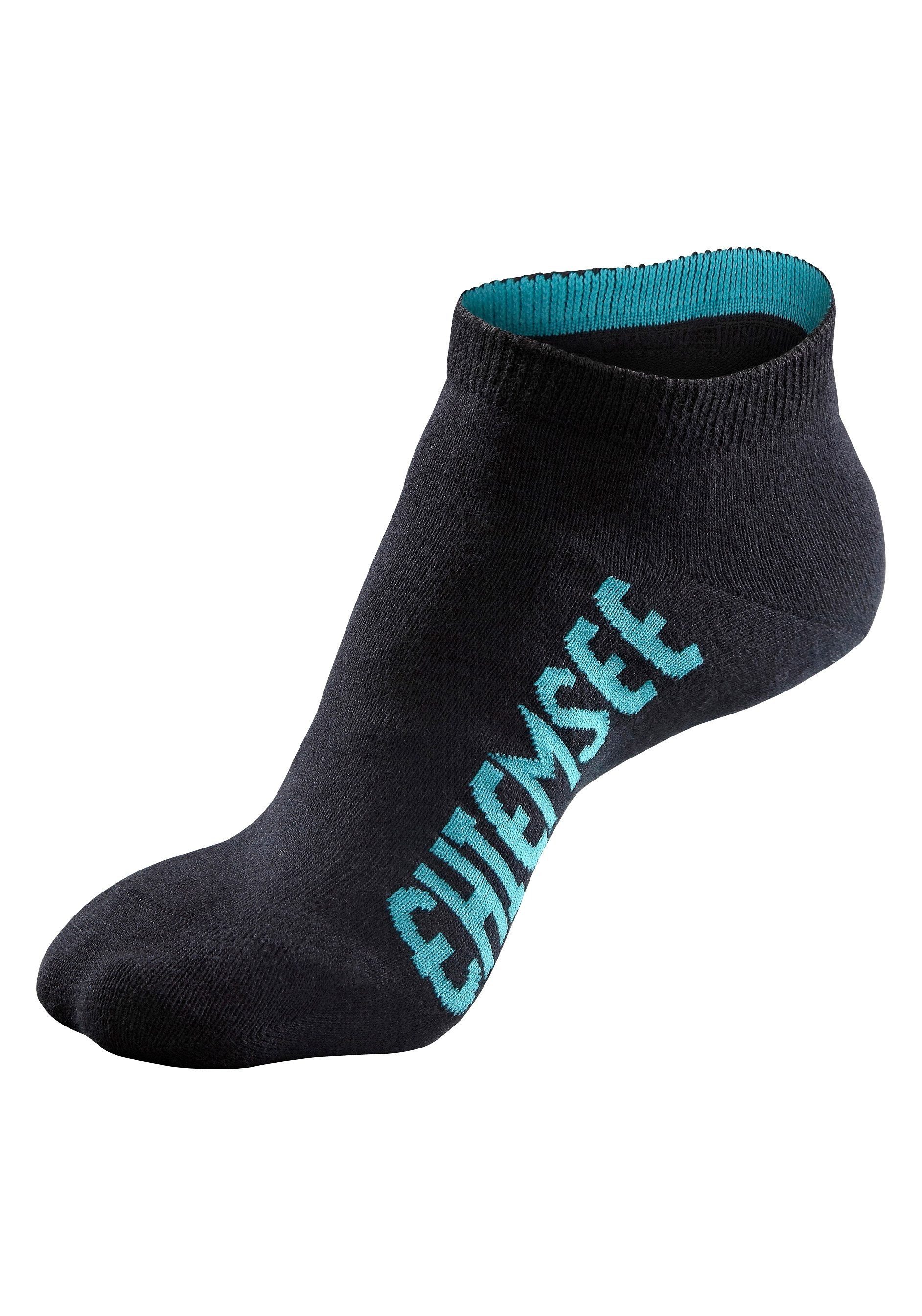 Chiemsee Sneakersocken (Packung, 7-Paar) mit farbigen Logos