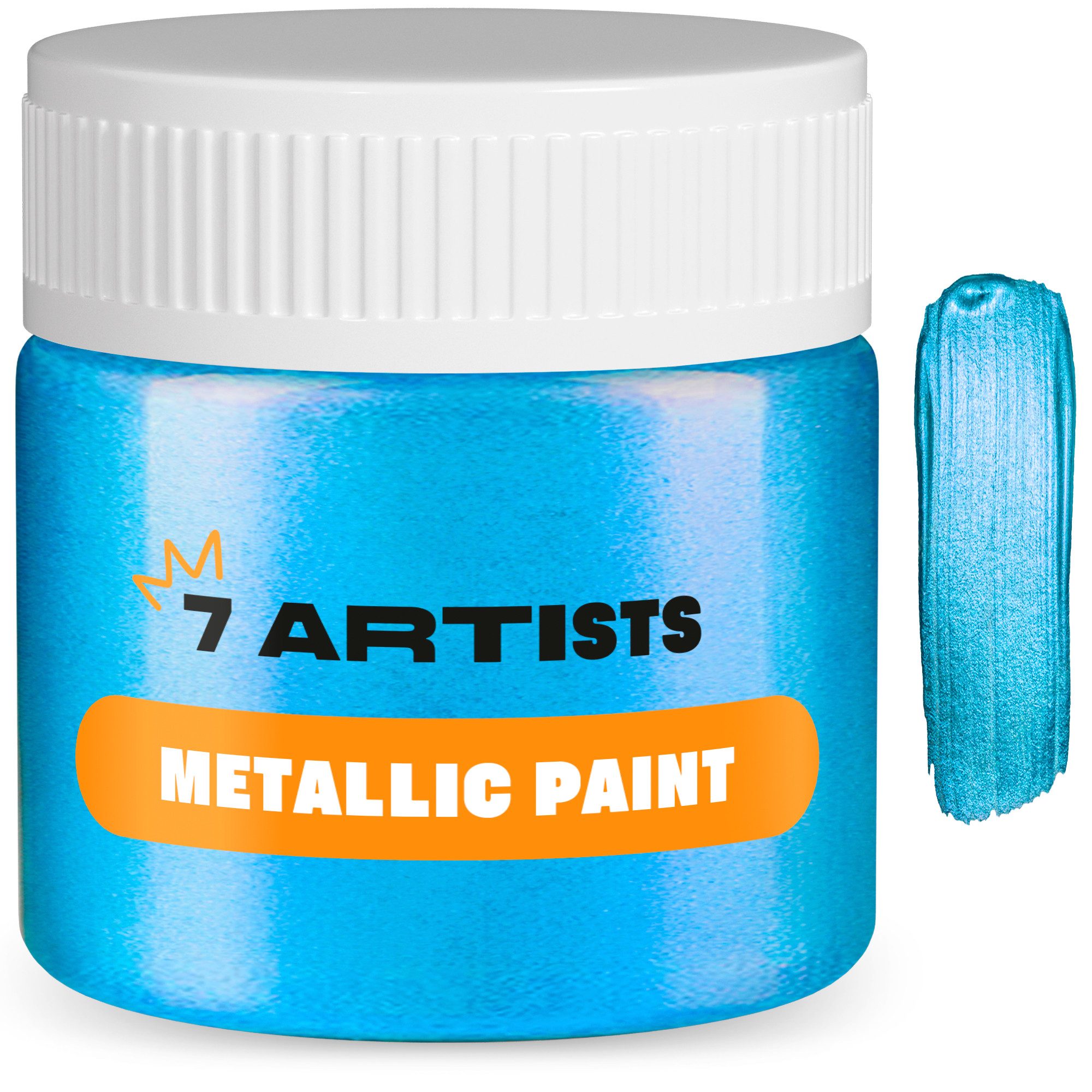 7 Artists Acrylfarbe 7 Artists Acrylfarbe Metallic 50 - 230 ml Gold, Silber