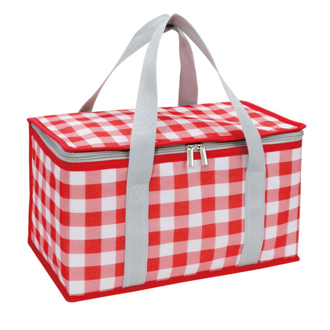 DÖRÖY Thermobehälter Outdoor-Picknicktaschen, Camping-Isoliertaschen, Lunch-Taschen Rot