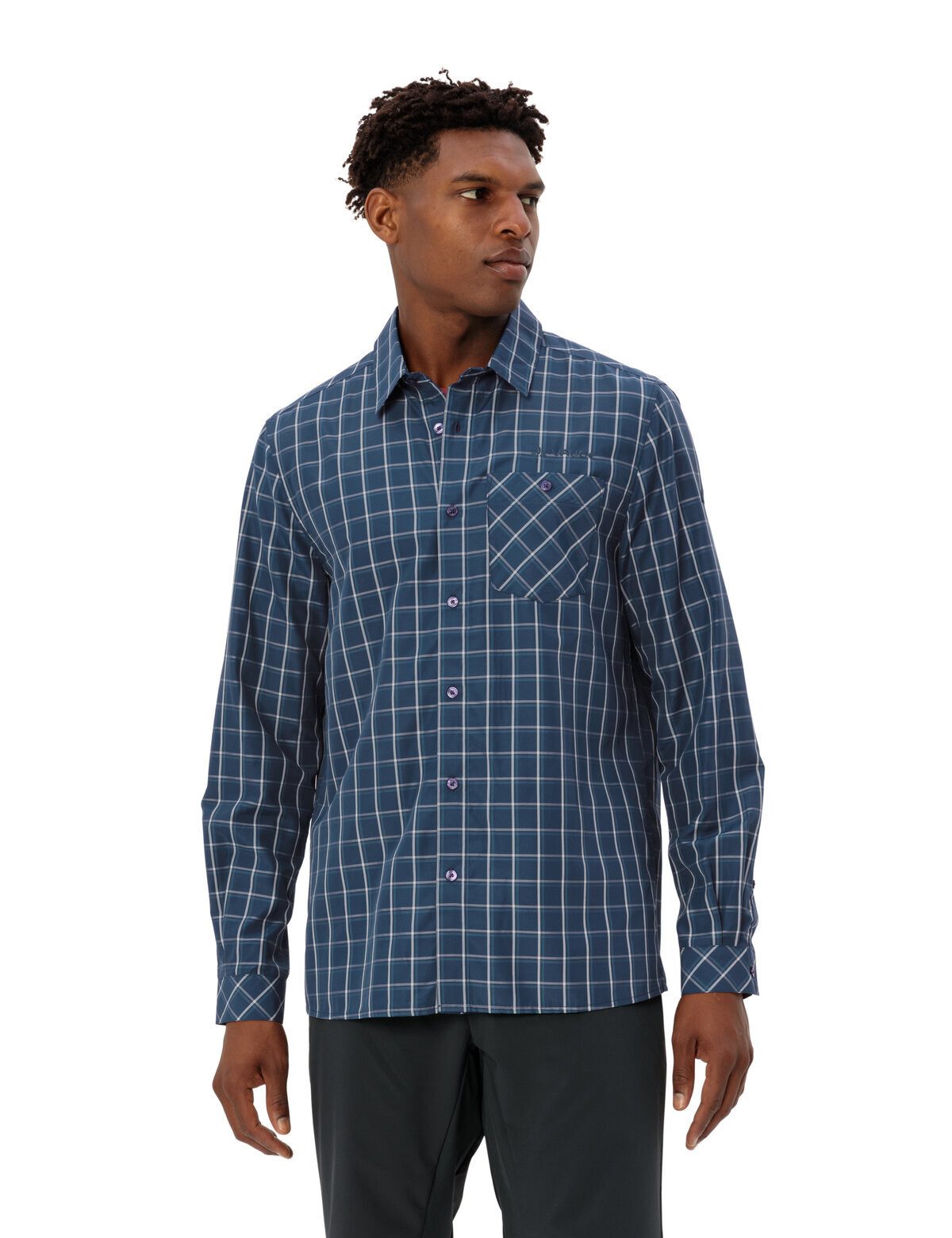 VAUDE Funktionshemd Men's Albsteig LS Shirt III (1-tlg) pflegeleichtes und schnelltrocknendes Hemd