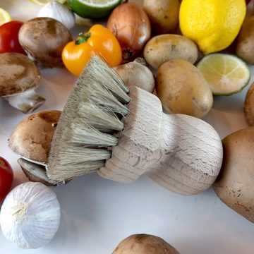 Hofmeister Reinigungsbürste, Pilzbürste Pilzreiniger Gemüsebürste Pilze
