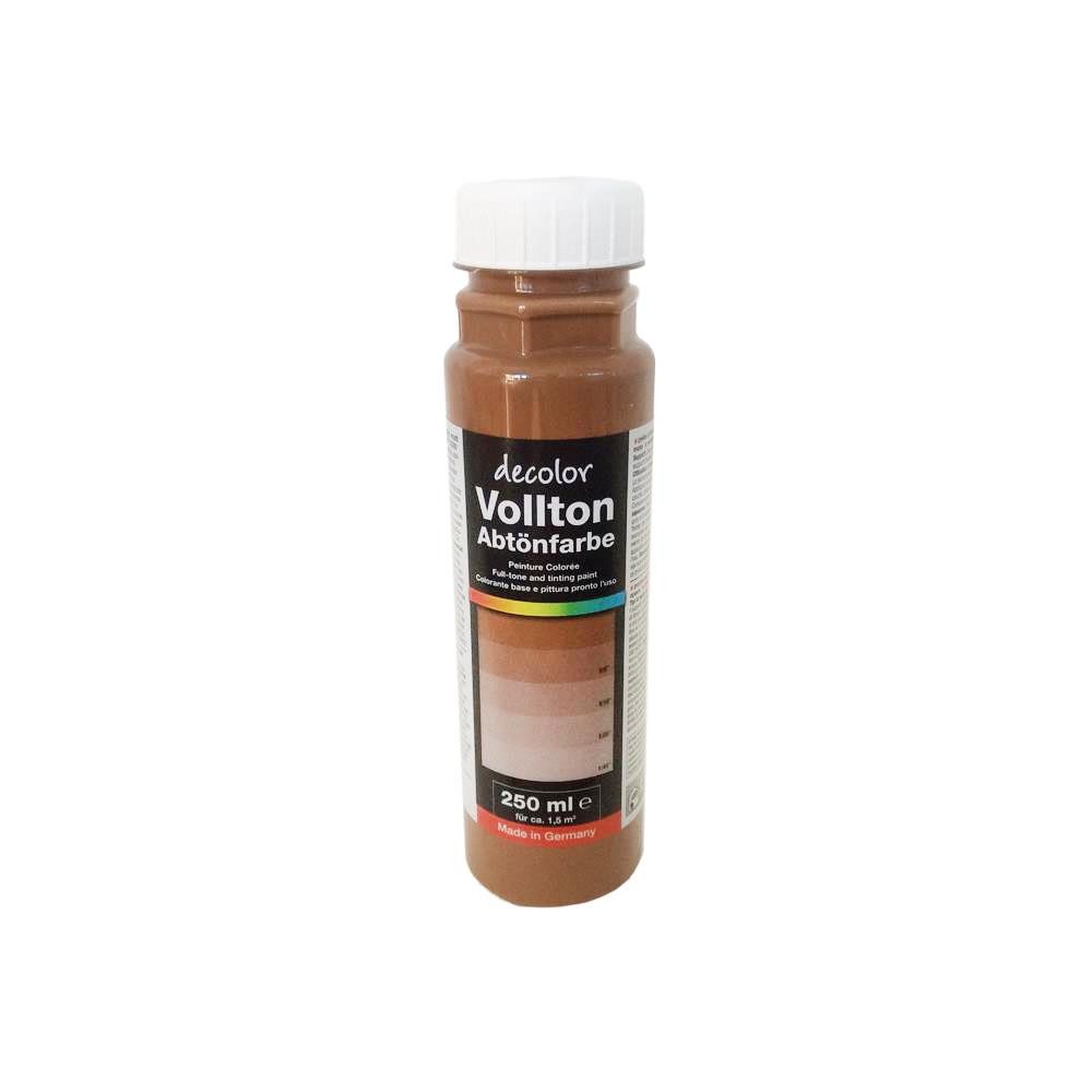 PUFAS Vollton- und Abtönfarbe decolor Abtönfarbe, Zigarrenbraun 250 ml
