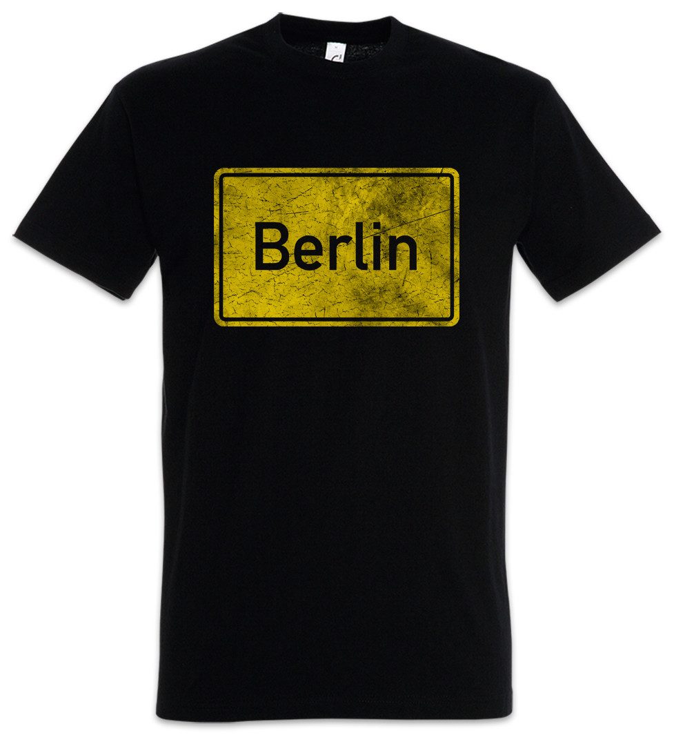Urban Backwoods Print-Shirt Berlin Road Sign günstig online kaufen