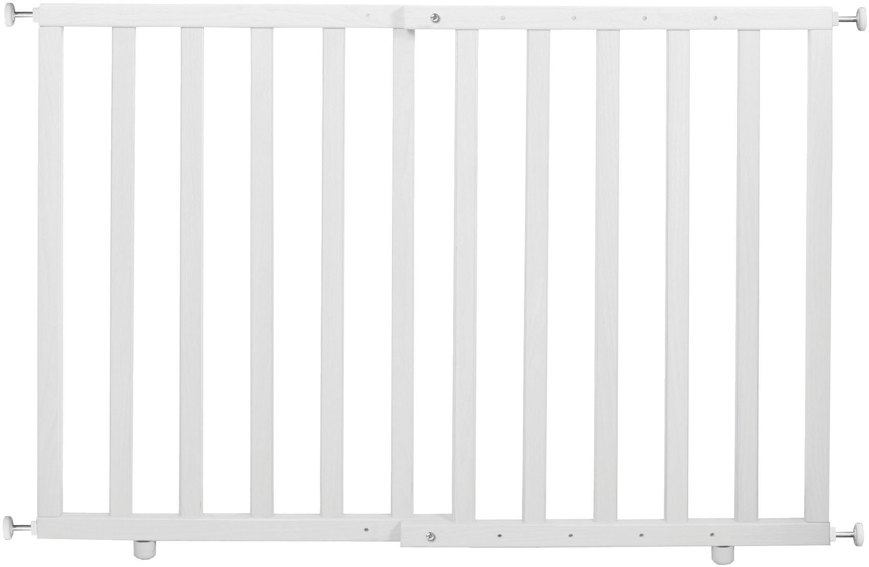 roba® Türschutzgitter Treppengitter, weiß, zum Klemmen