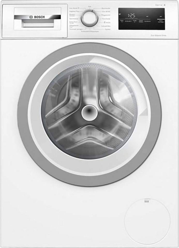 BOSCH Waschmaschine Serie 4 WAN2812A, 9 kg, 1400 U/min, Die  Nachlegefunktion lässt Sie vergessene Teile in die laufende Maschine