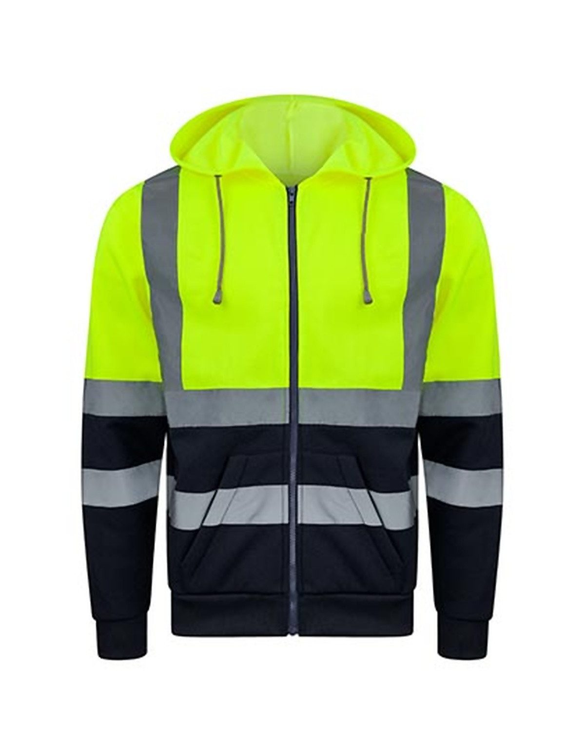 Arbeitsjacke Hi-Vis Workwear Hooded Sweat-Jacket Galway