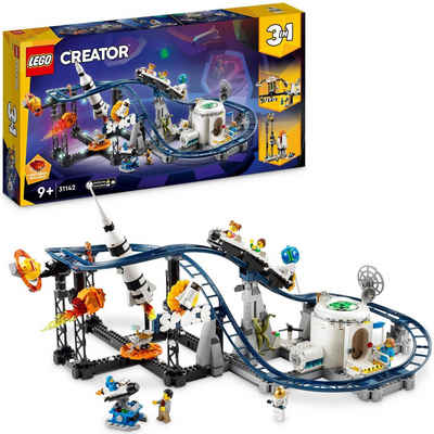LEGO® Konstruktionsspielsteine Weltraum-Achterbahn (31142), LEGO® Creator, (874 St), Made in Europe