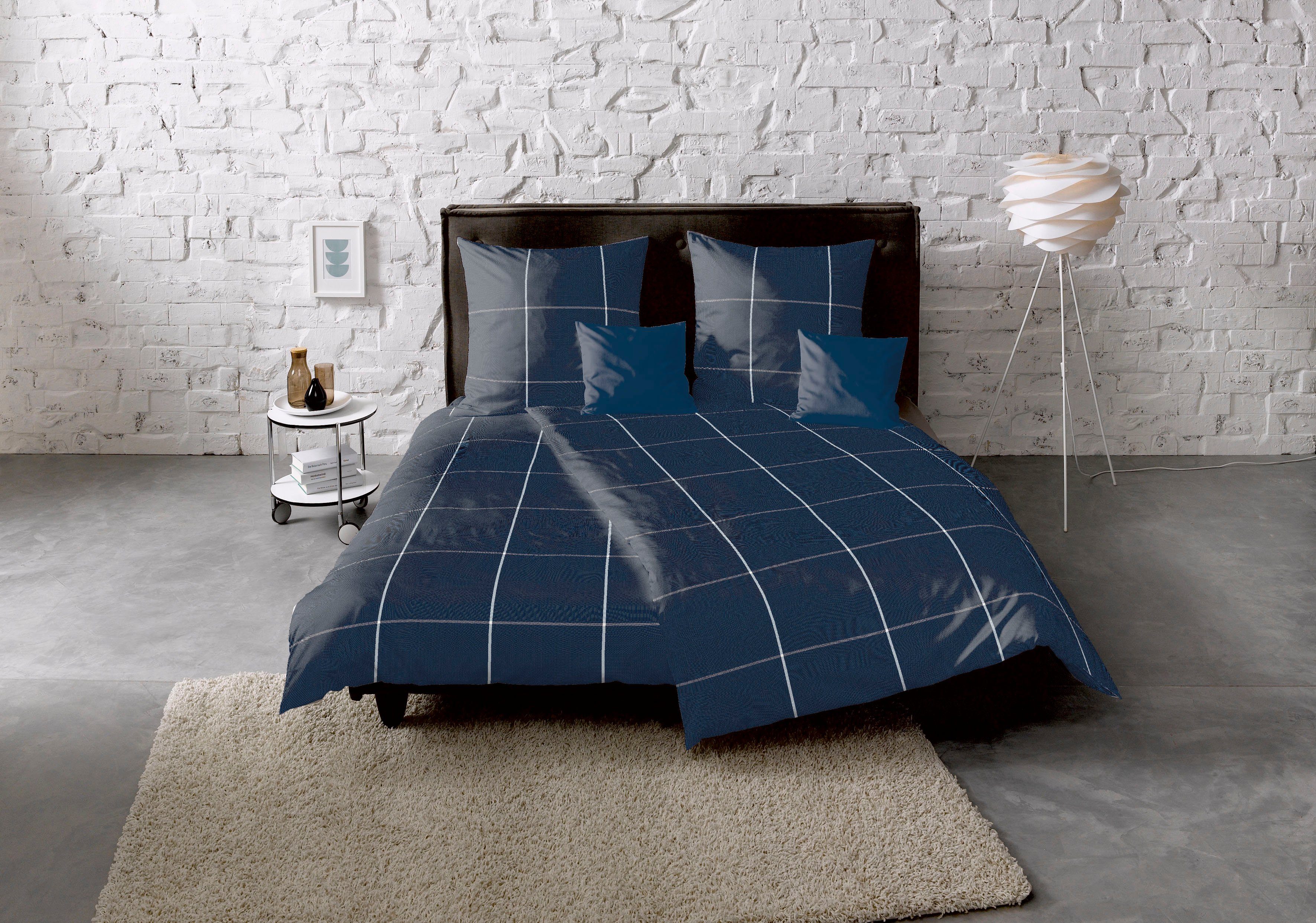 fleuresse Bettwäsche Lech 4311, Flanell, 2 teilig, Edelflanell, Baumwolle, günstig online kaufen