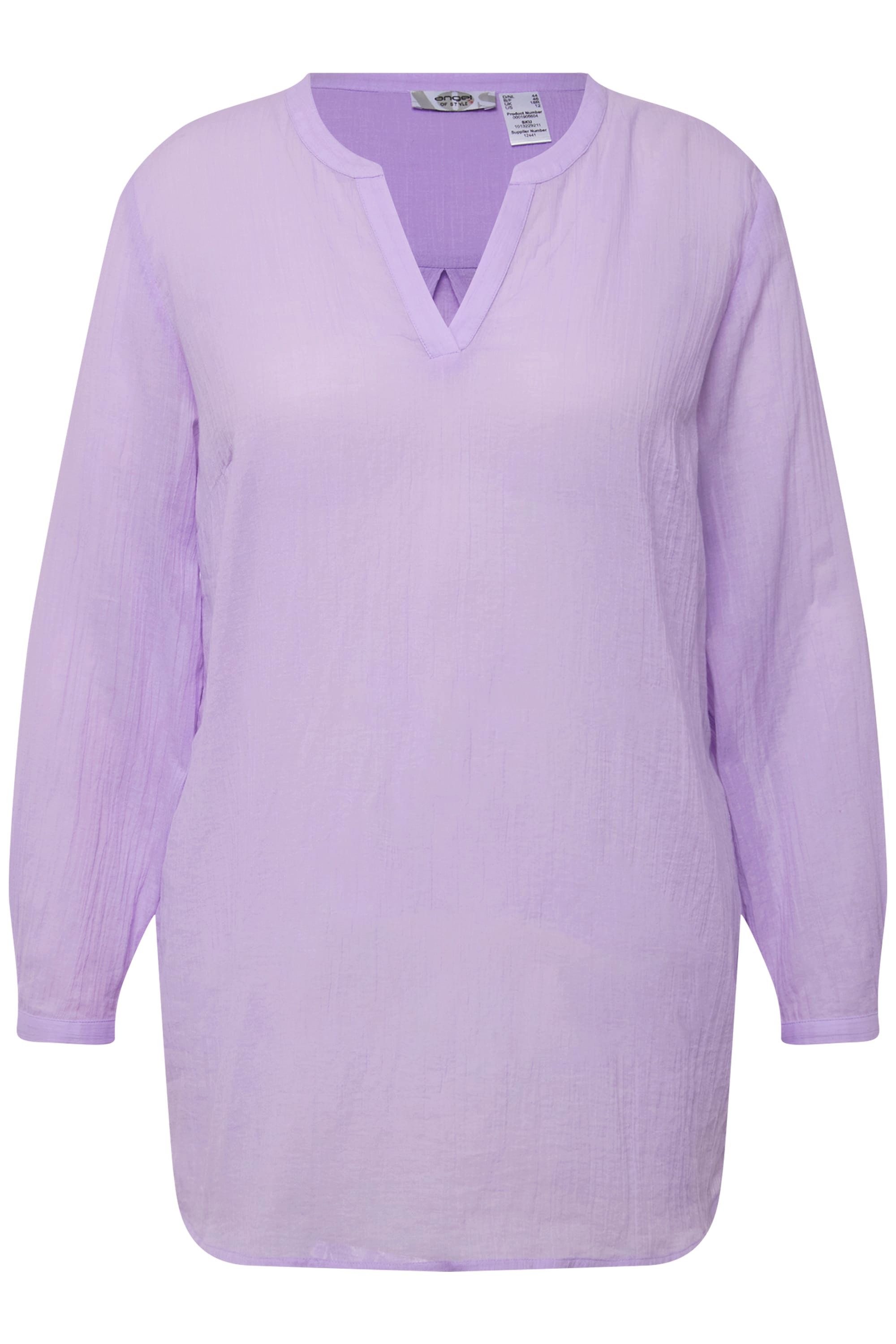 Angel of Style Tunika Bluse Hemdkragen günstig online kaufen