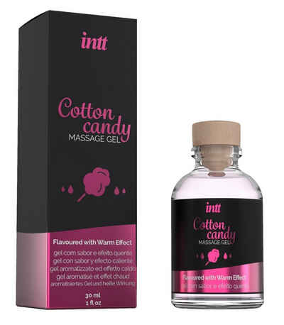 INTT Gleit- und Massagegel 30 ml - intt Massage Gel Cotton Candy 30ml
