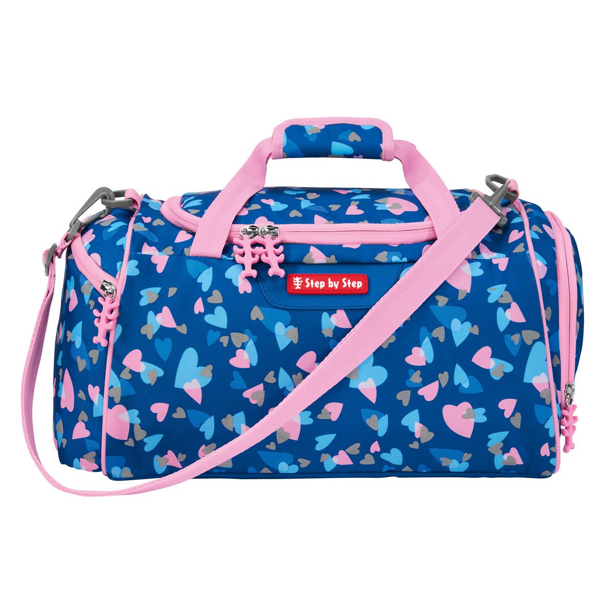 Step by Step Schulranzen Sporttasche Seashell Pearl (1 Stück), Sportbeutel, Turnbeutel, Nassfach, 13 Liter