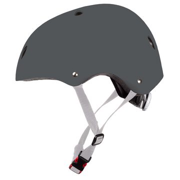 Seven Polska Kinderfahrradhelm Best 7-Brand: "Matt Grey Shadow", 52-56cm, ab ca. 6 Jahre