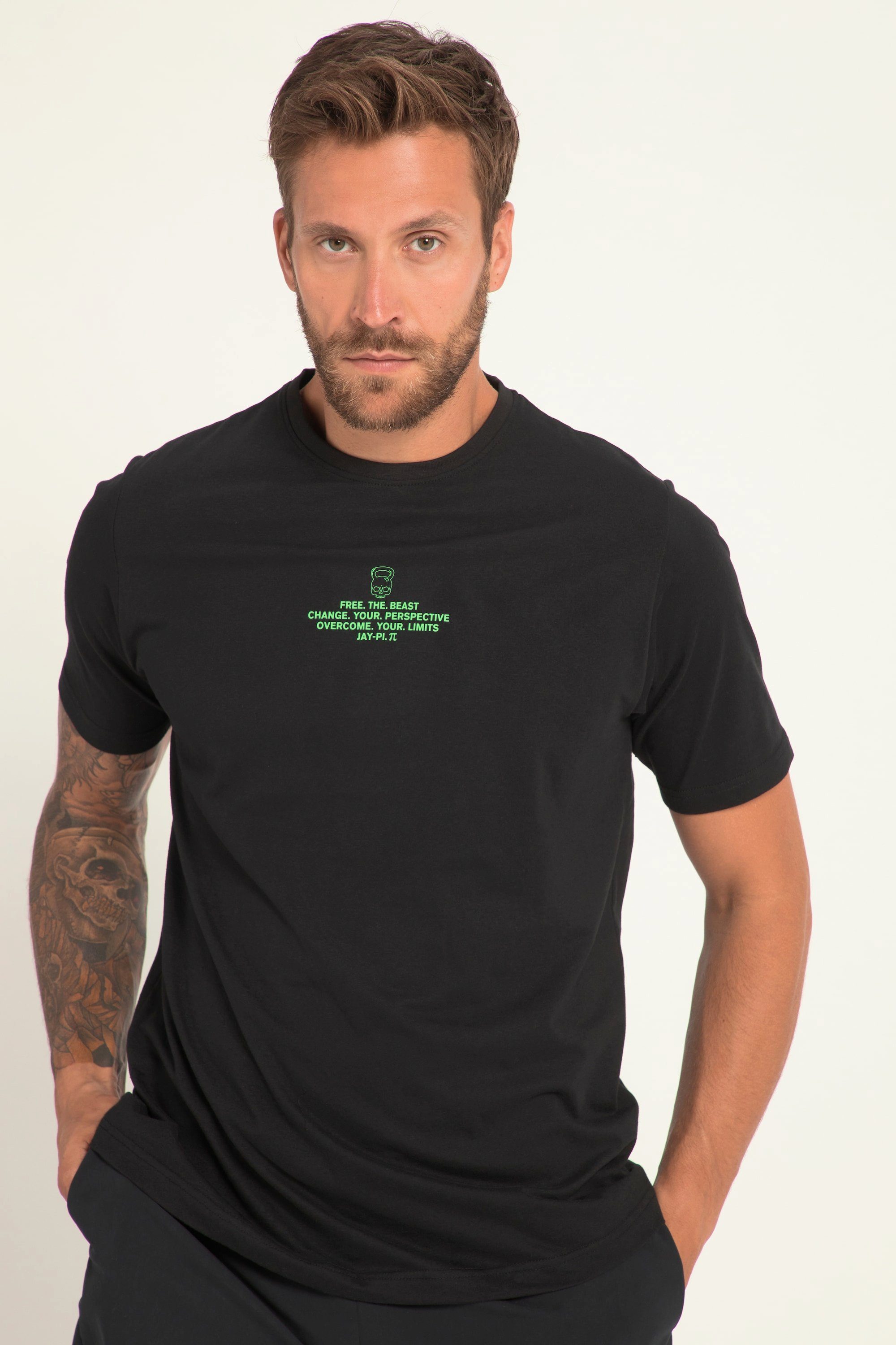 JP1880 T-Shirt T-Shirt Prints Halbarm Fitness