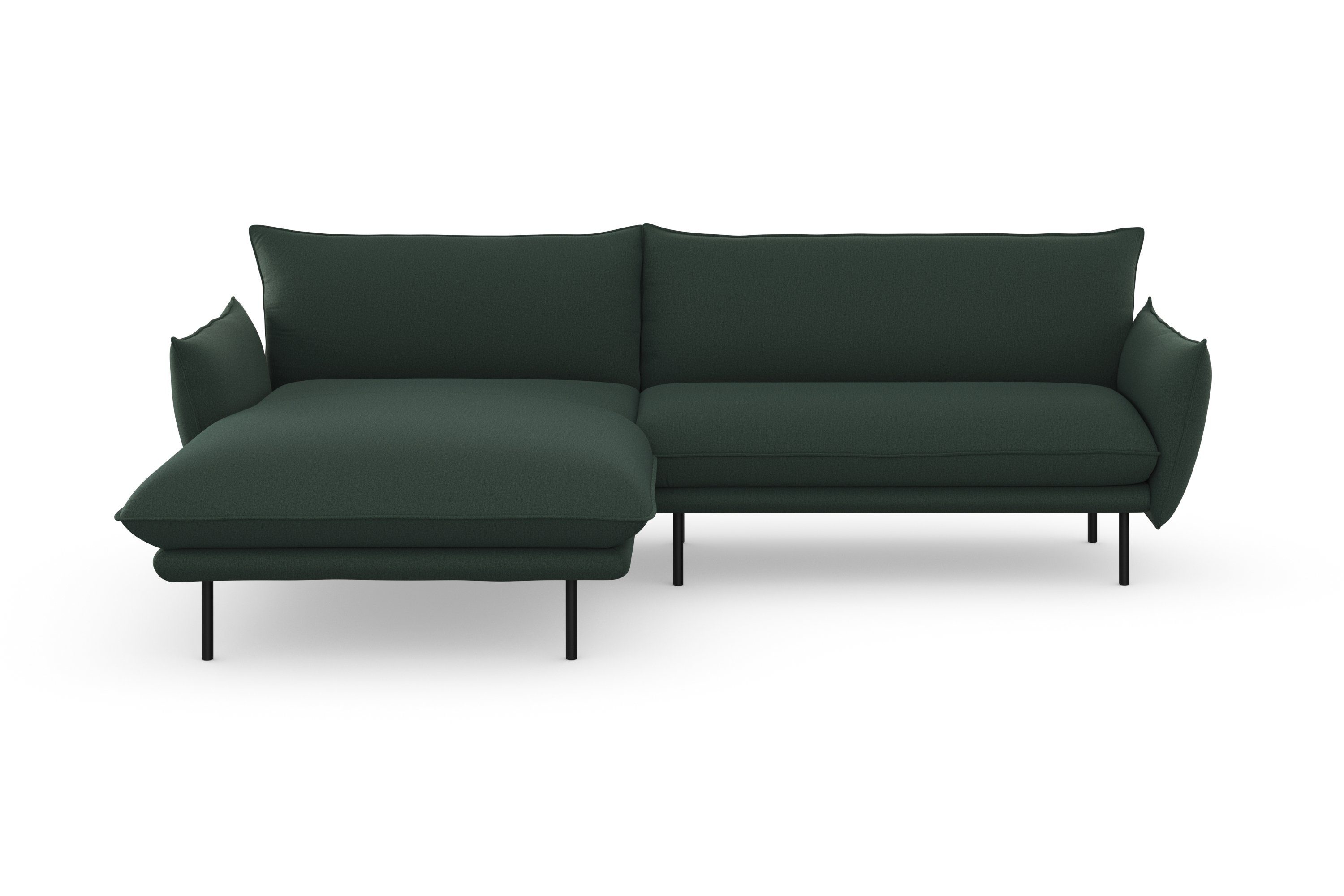 Home affaire Ecksofa Stine L-Form, Besonderes Design durch Kissenoptik und Keder, by Morten Georgsen. Reduzierter Preis € 1.369,99. Unverbindliche Preisempfehlung € 2.549,99