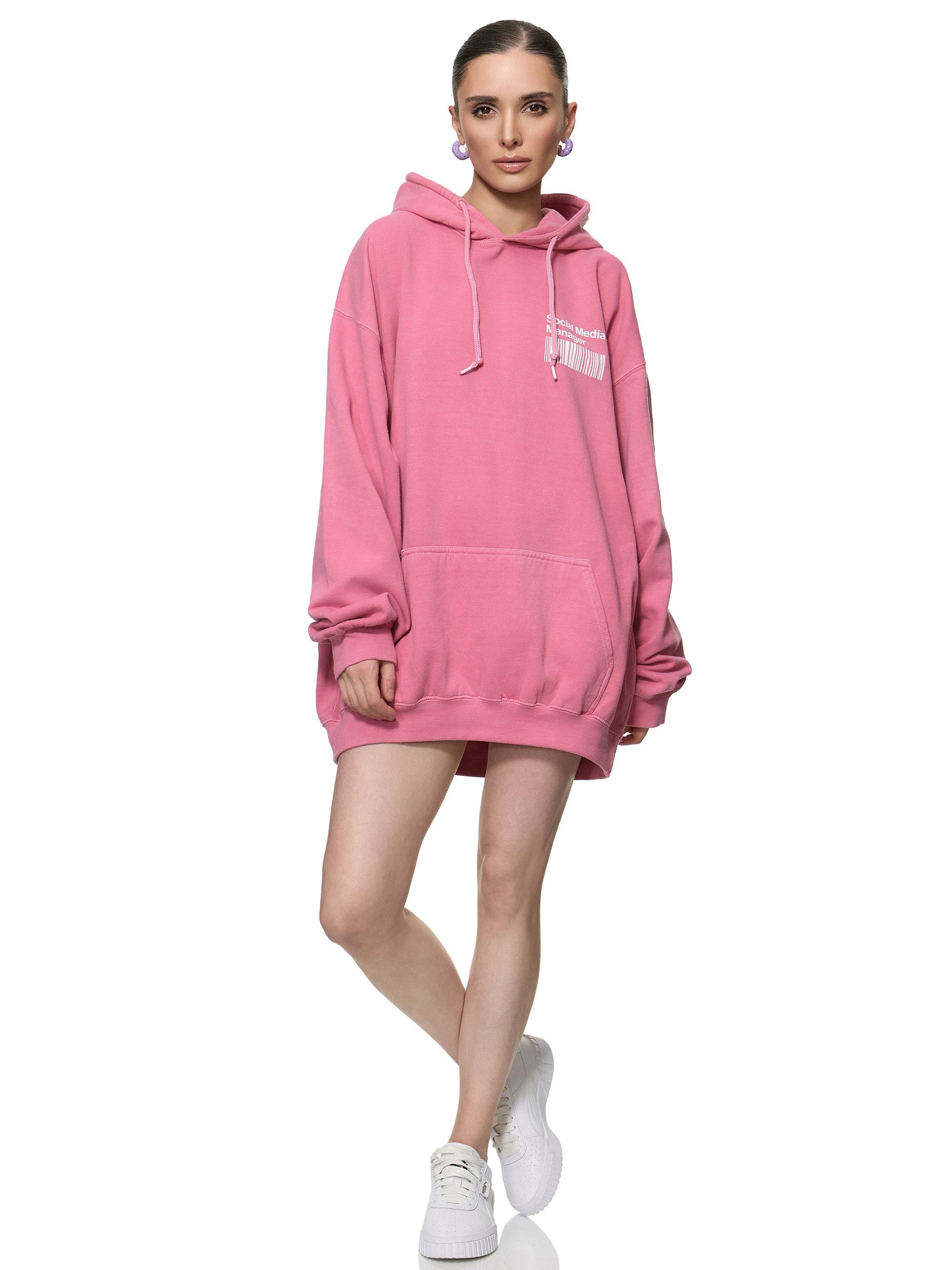 Hoodie Worldclassca Oversized MANAGER Print Hoodie Kapuzenpullover Sweatshirt