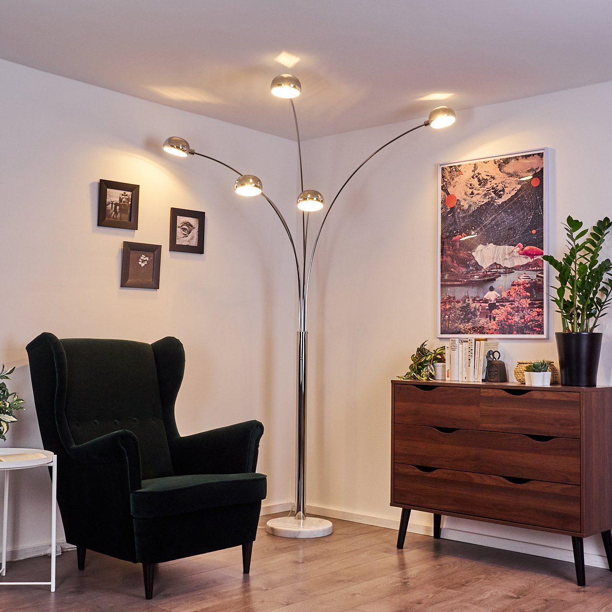 hofstein Stehlampe »Suio« Stehleuchte aus Metall günstig online kaufen