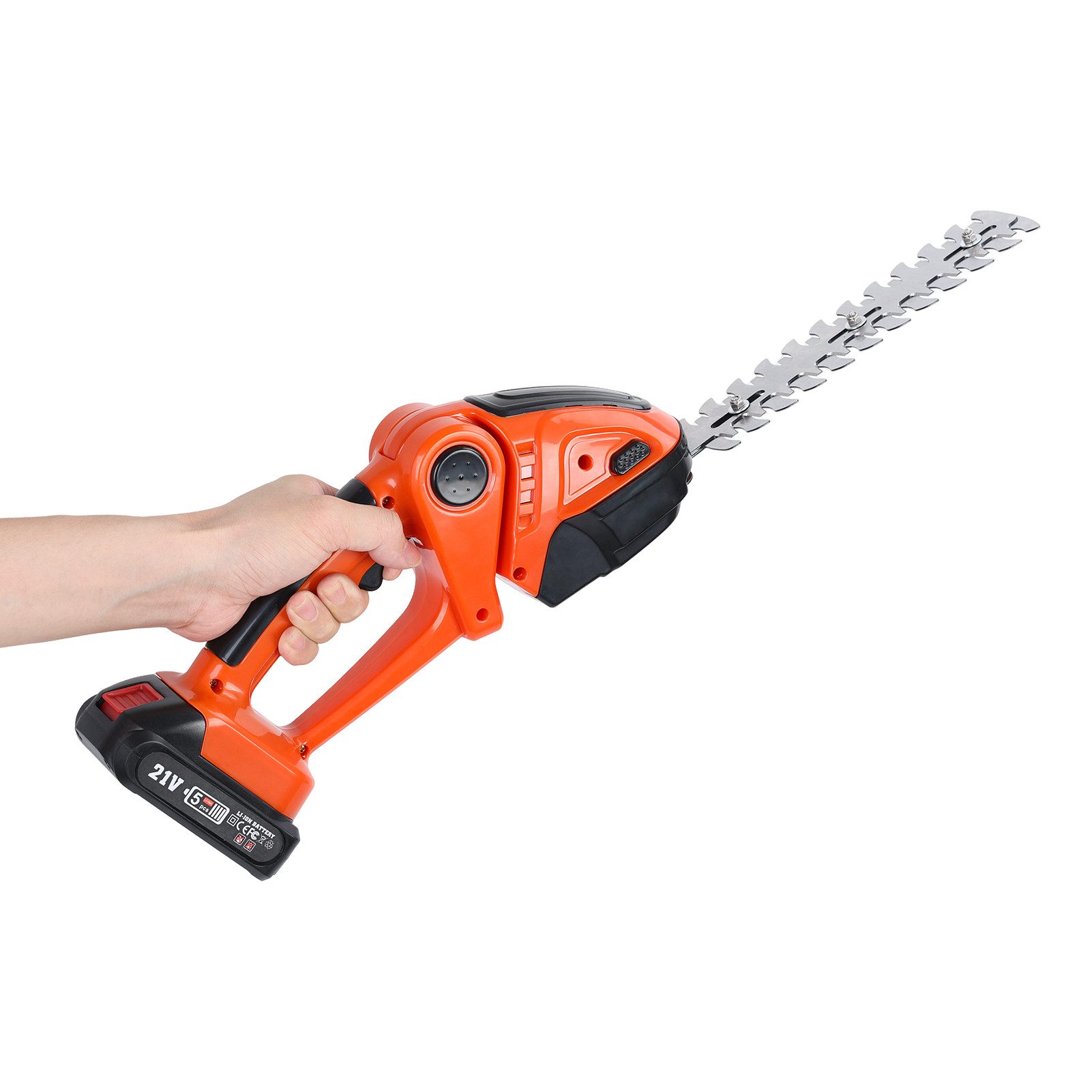 Rutaqian Akku-Strauchschere 2 in 1 Mini-Heckenschere günstig online kaufen