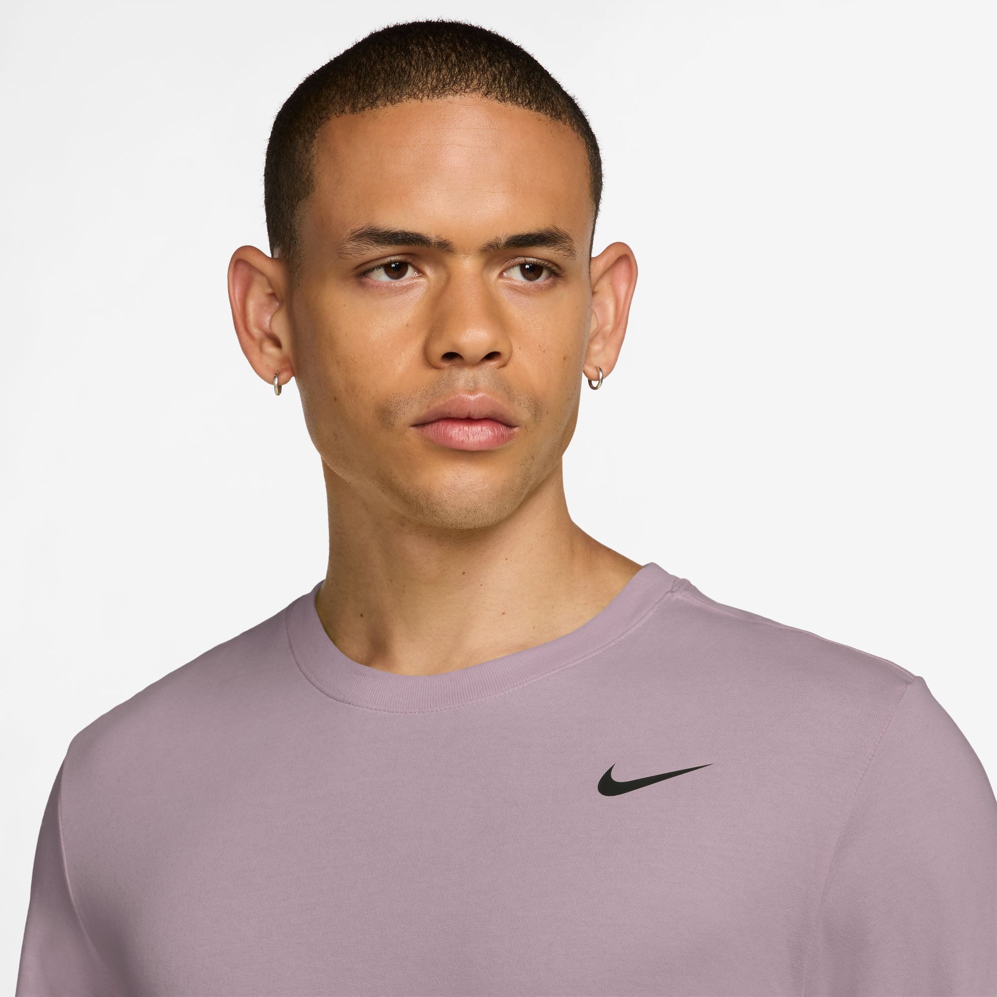 Nike T-Shirt Nike Dri-FIT Men's Fitness T-Shirt Kurzarm, Rundhalsausschnitt