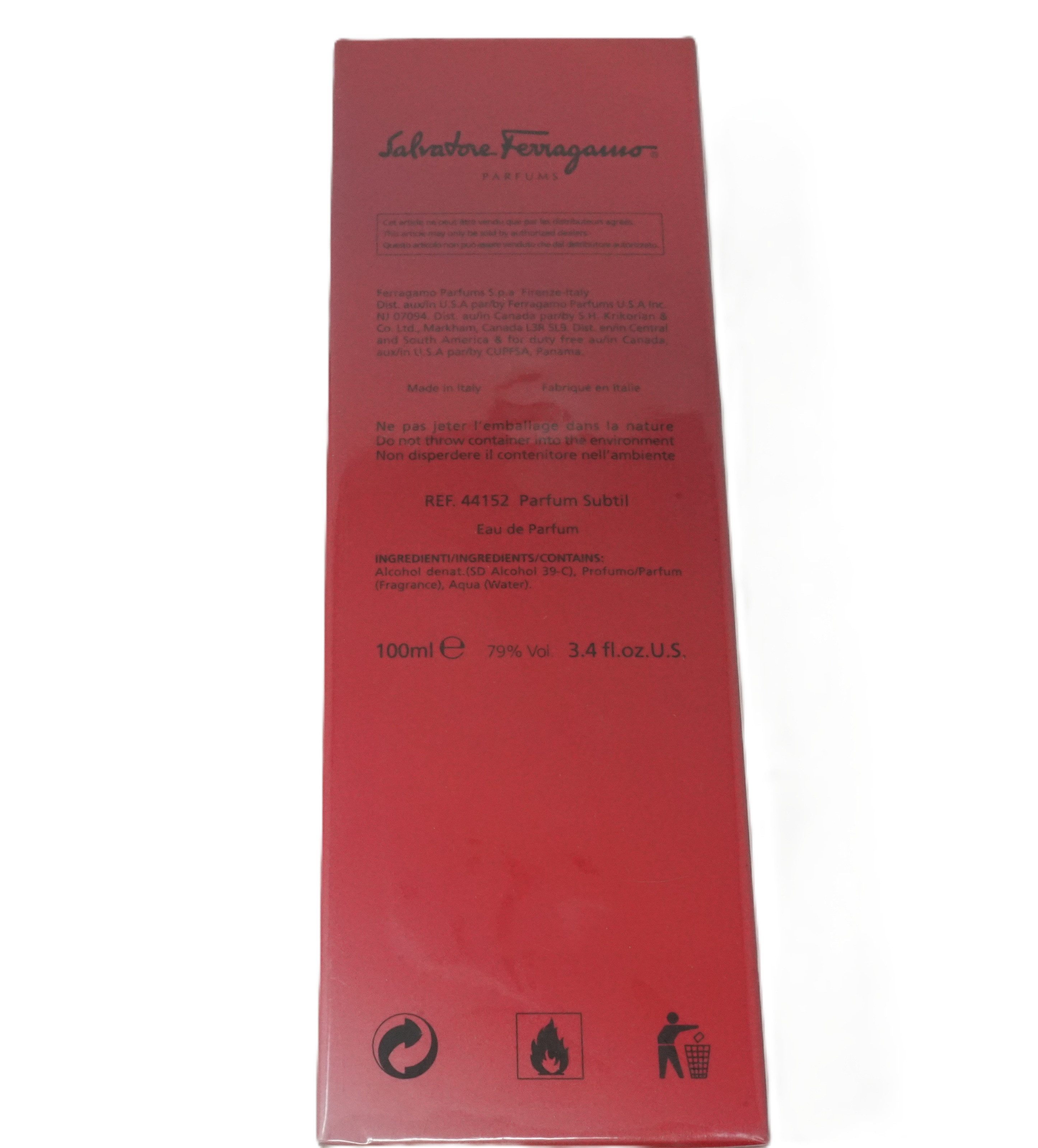 Salvatore Ferragamo Eau de Parfum Salvatore Ferragamo Parfum Subtil Eau de Parfum Spray 100 ml