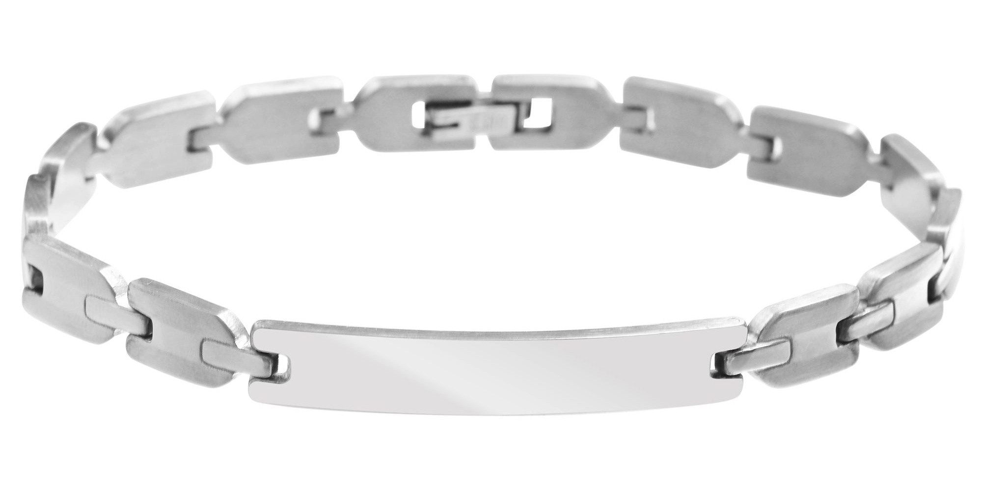 Gliederarmband Armband – Gliederarmband aus Edelstahl 21 cm