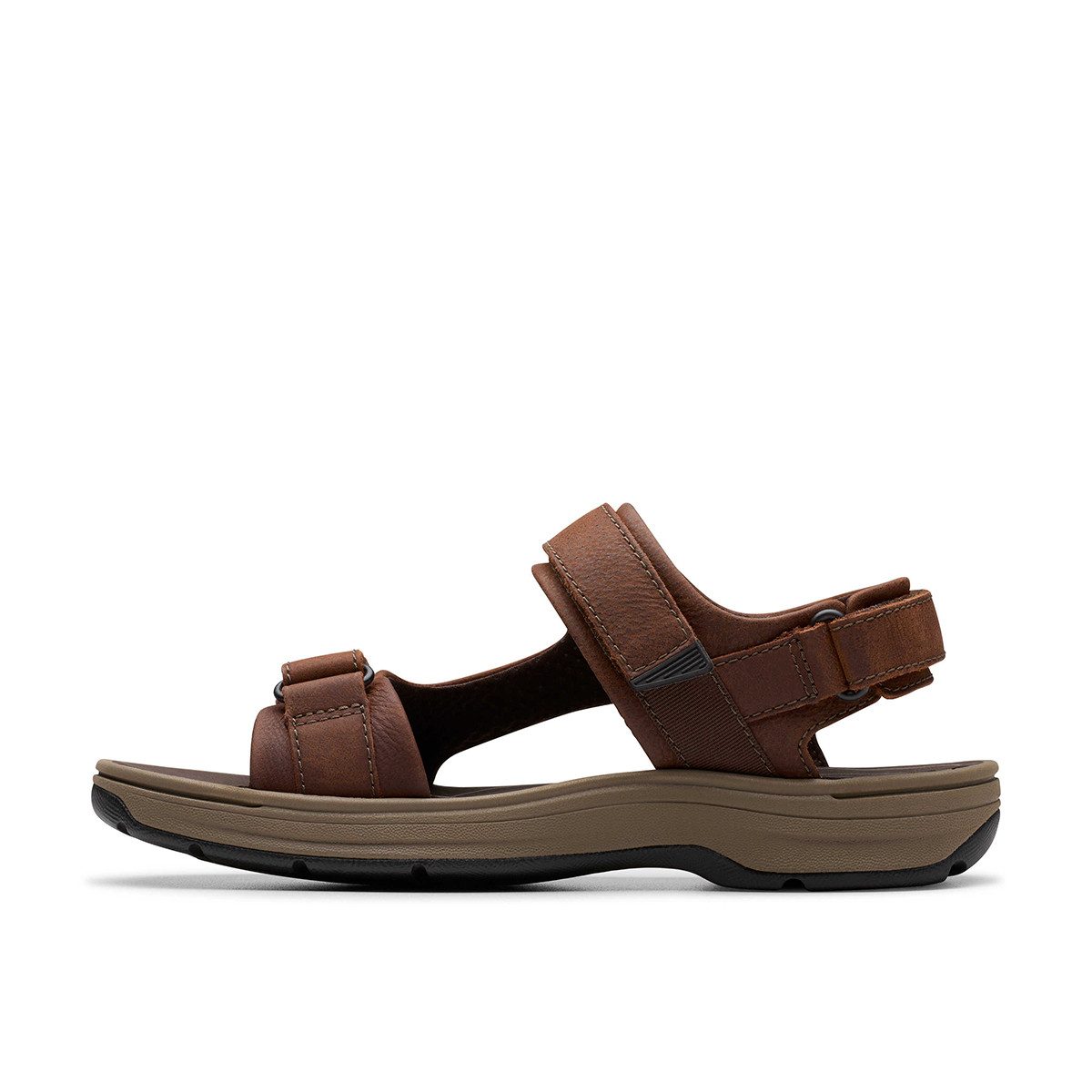 Clarks Clarks Saltway Edge 26184777 7, Sandaletten, Braun, Herren Sandalette