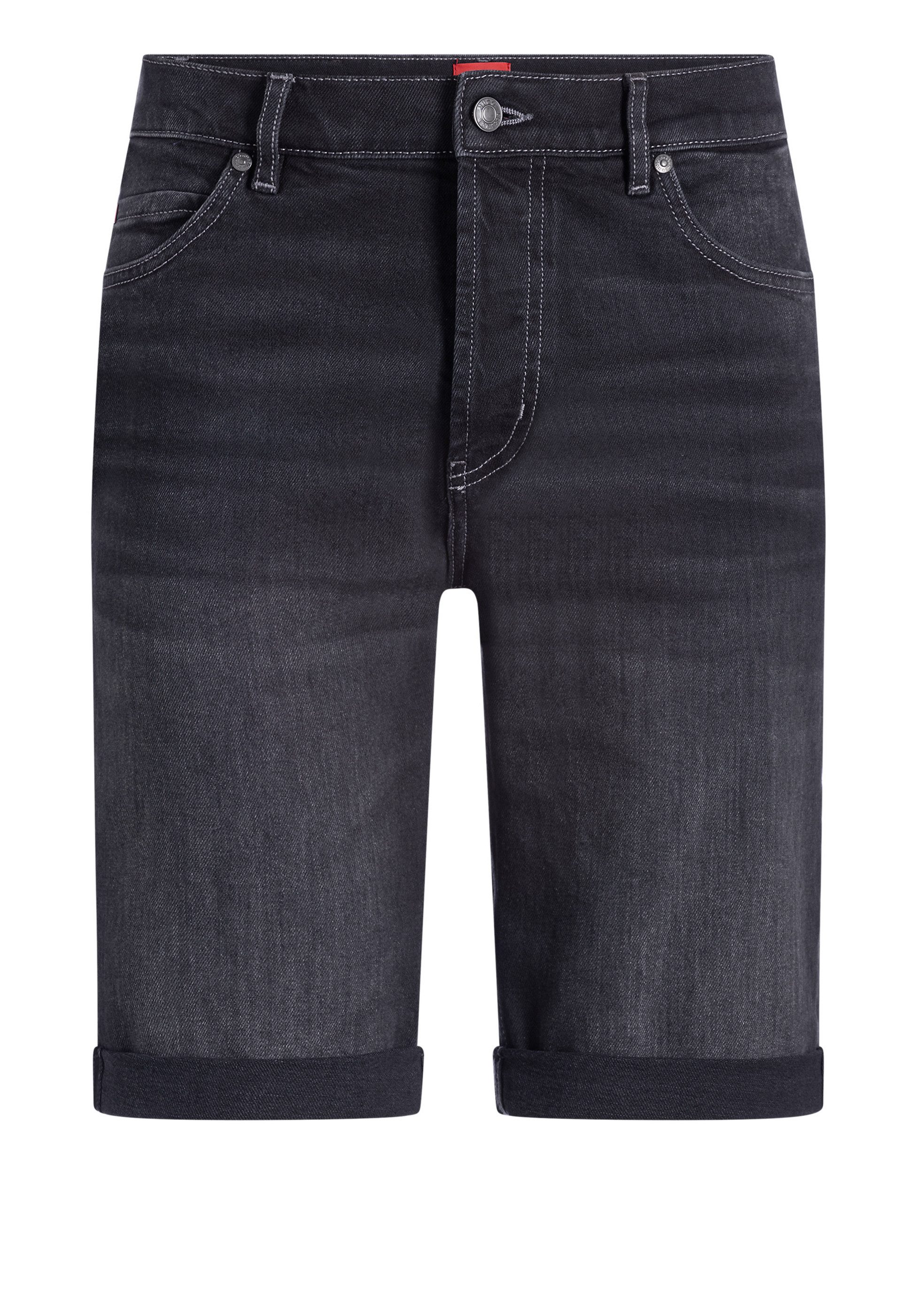 HUGO Shorts in gewaschener Optik (1-tlg)