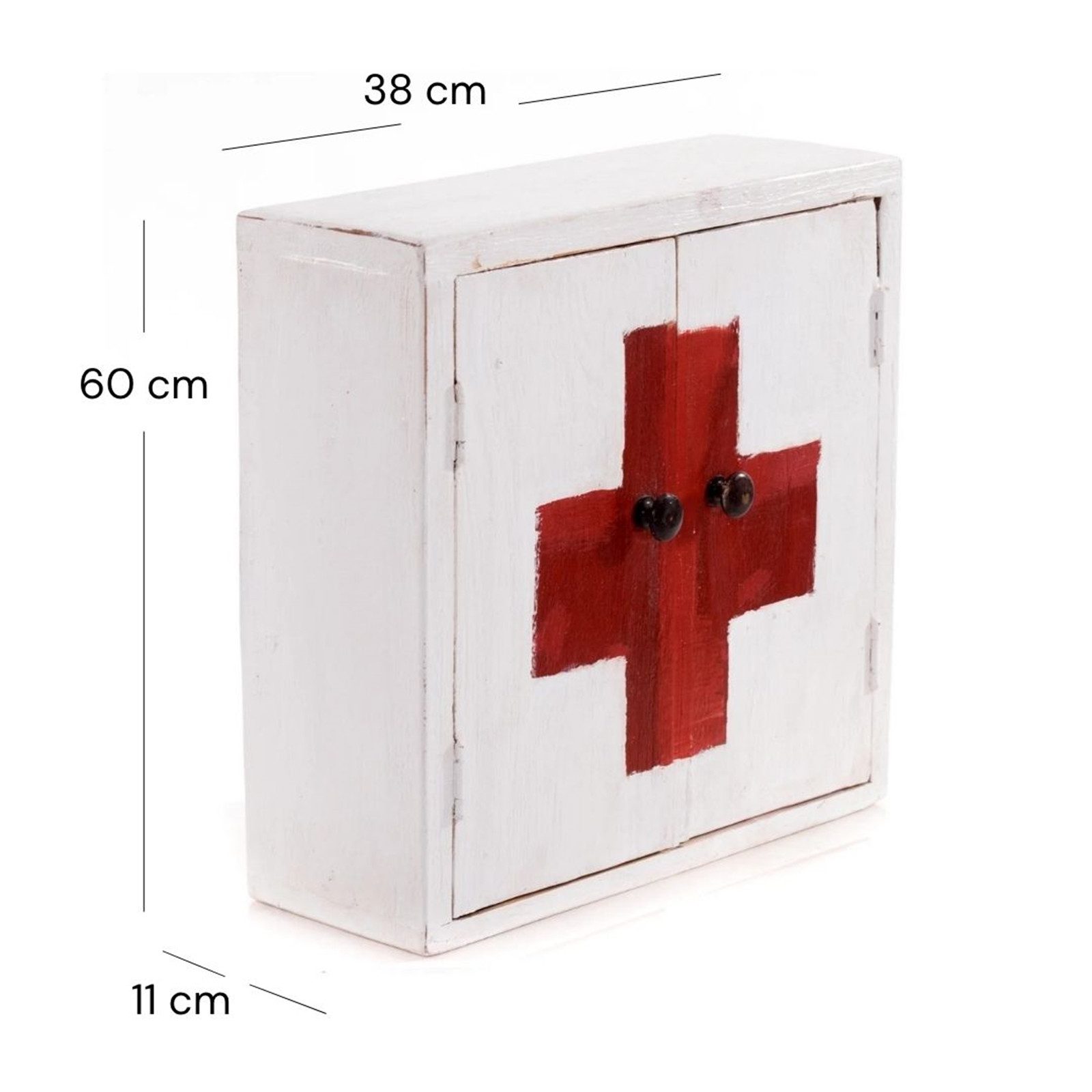 DESIGN DELIGHTS Wandregal MEDIZINSCHRANK MEDIC, 35x35x13cm, günstig online kaufen