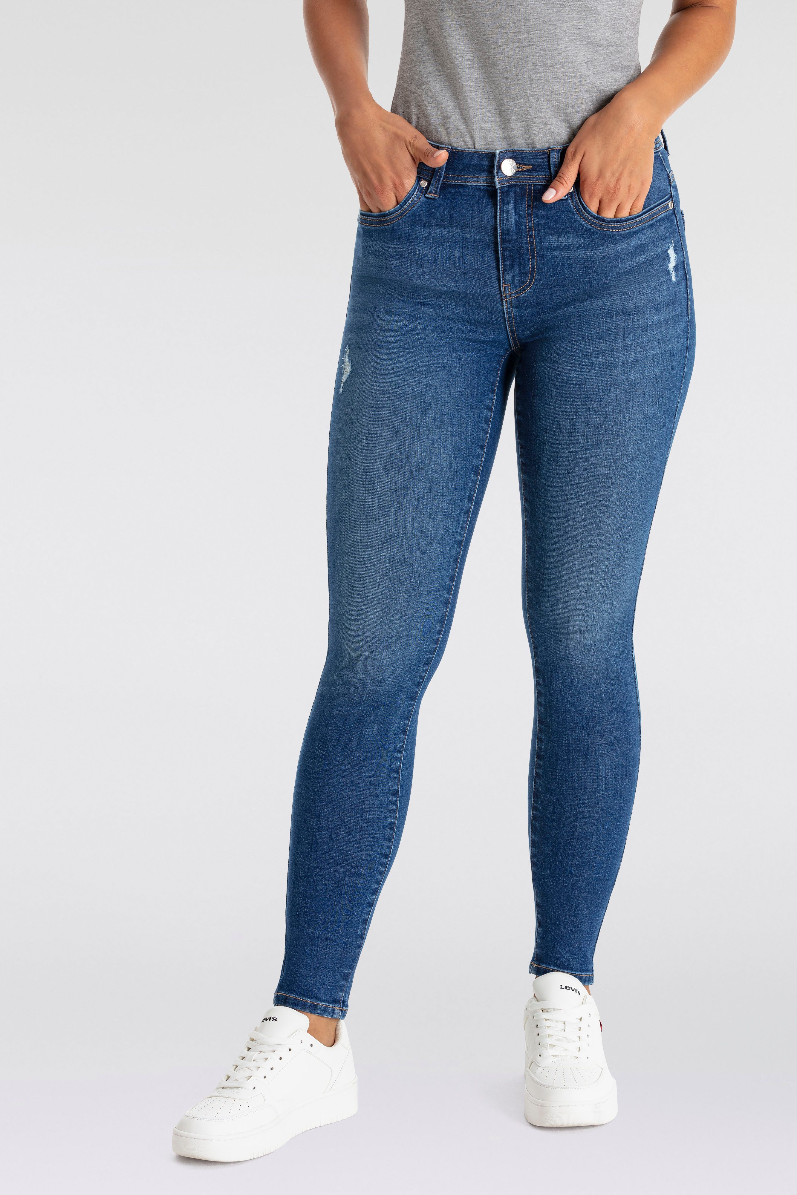 Skinny-fit-Jeans ONLWOW MID SKINNY BJ