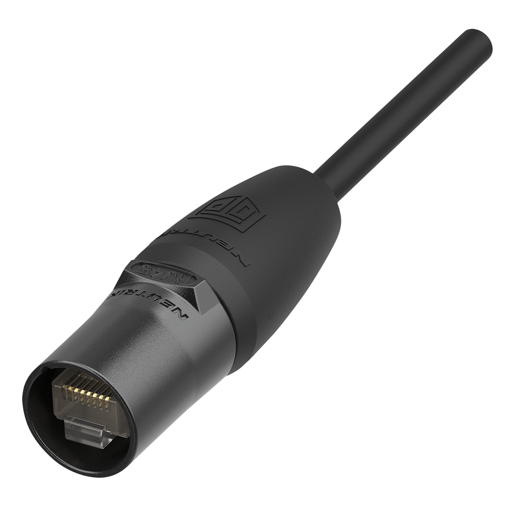Neutrik Netzwerkstecker NEUTRIK Ethercon Cable Housing B Top Boot Schwarz